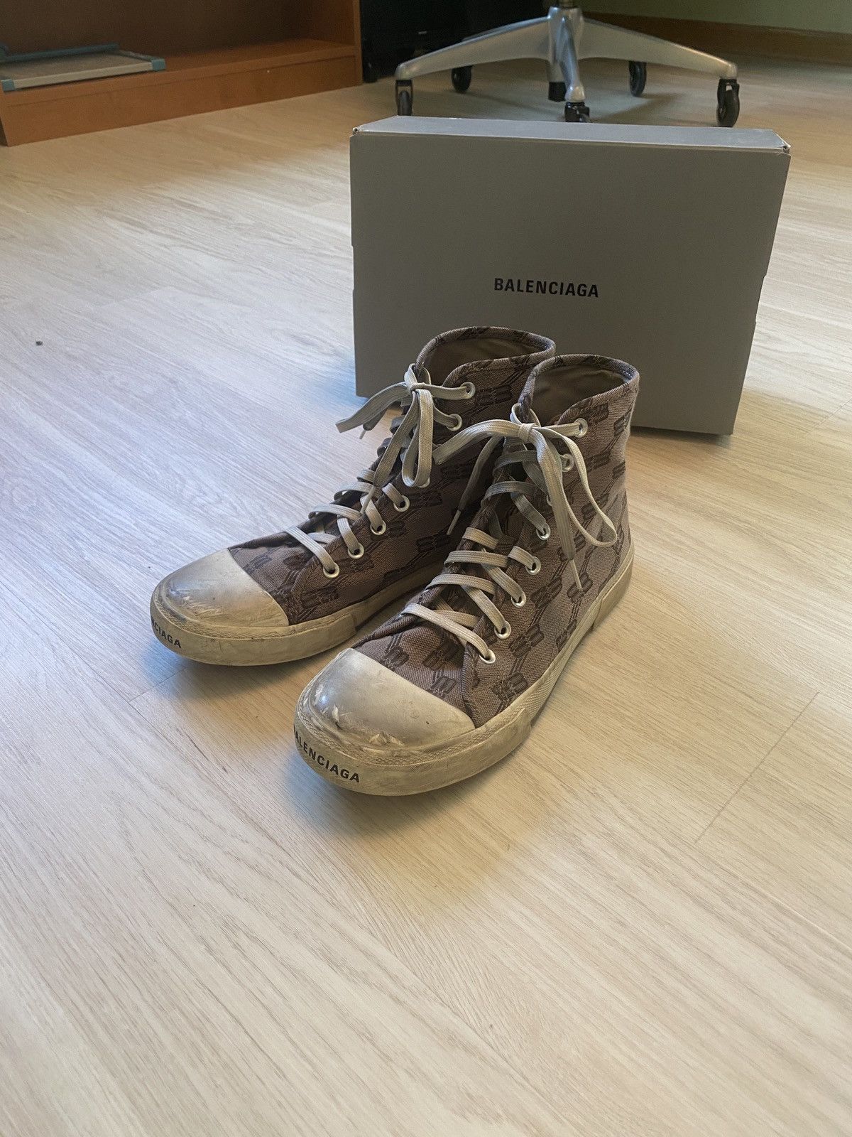 Balenciaga Paris Sneakers | Grailed