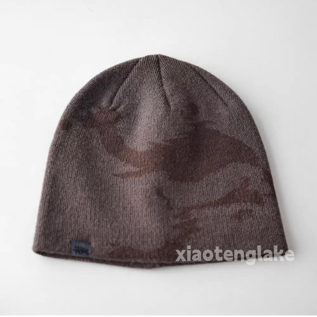 Vintage Unisex outdoor utility Festival party beanie knitted cap Size ONE SIZE - 1 Thumbnail