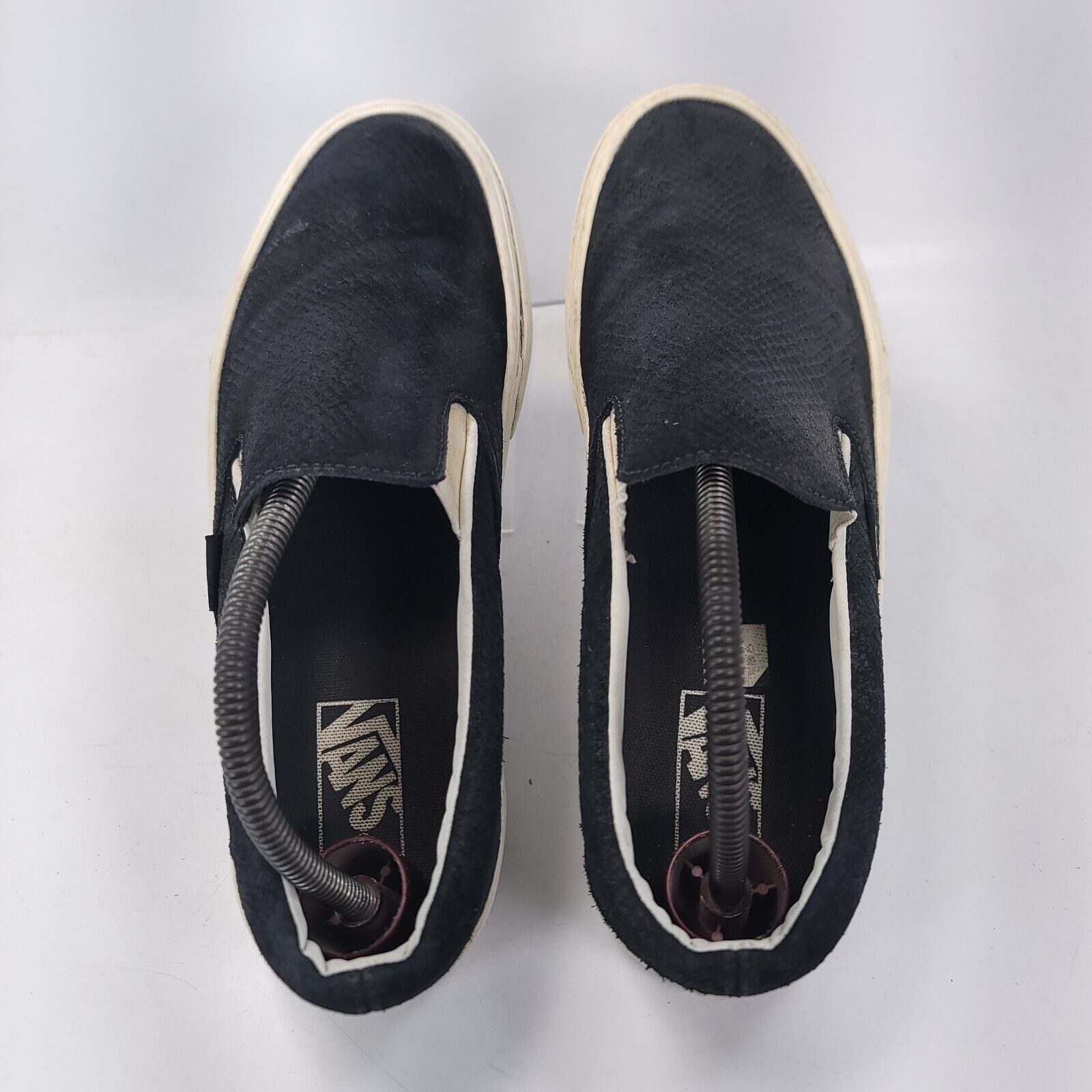 Vans Vans Off the Wall Shoe Womens Size 10 Mens 8.5 614992 Black Size US 10 / IT 40 - 4 Thumbnail