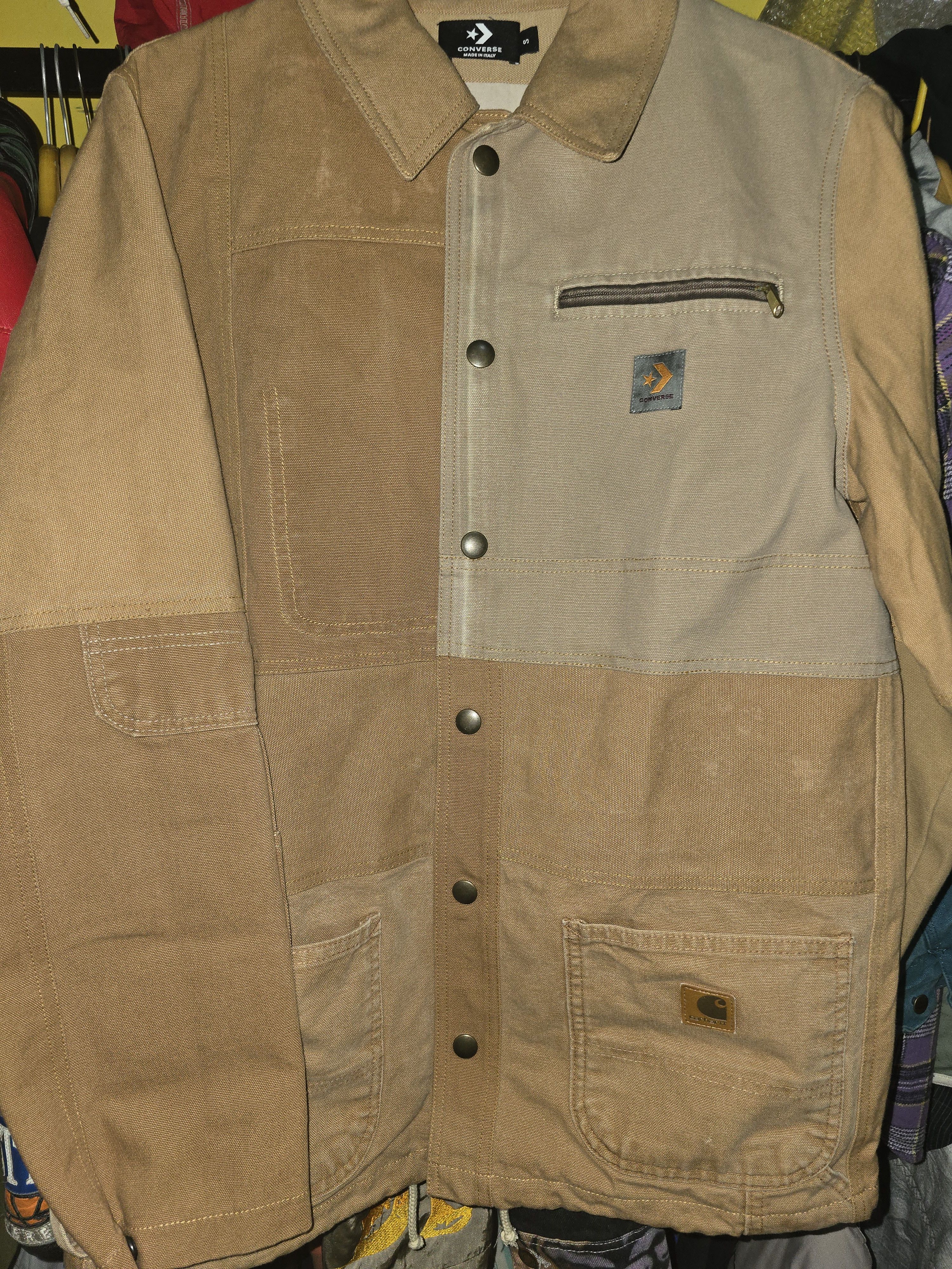 Carhartt × Carhartt Wip × Converse Carhartt x converse jacket limited Edition Size US S / EU 44-46 / 1 - 1 Thumbnail
