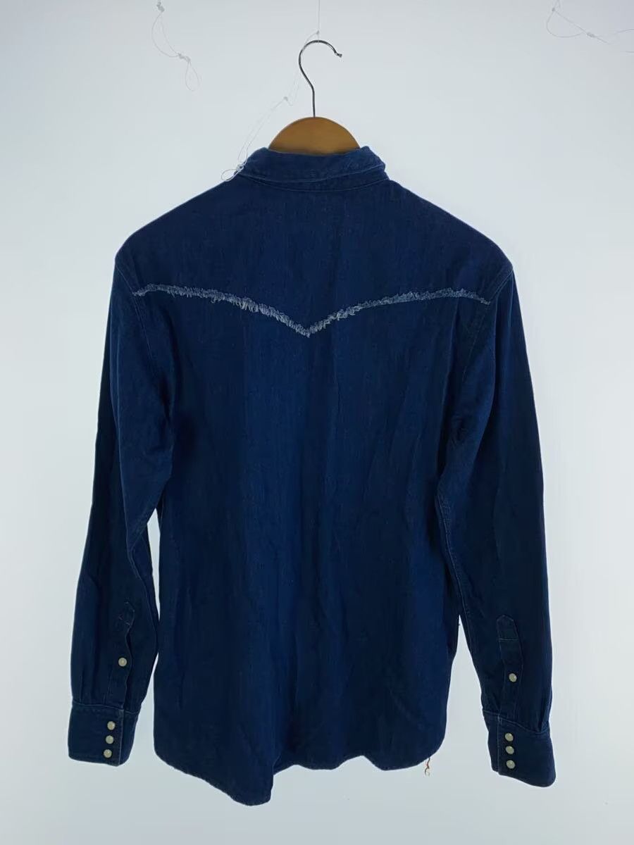 Kapital Asymmetrical Fringe Western Denim Button Shirt Size US L / EU 52-54 / 3 - 2 Thumbnail