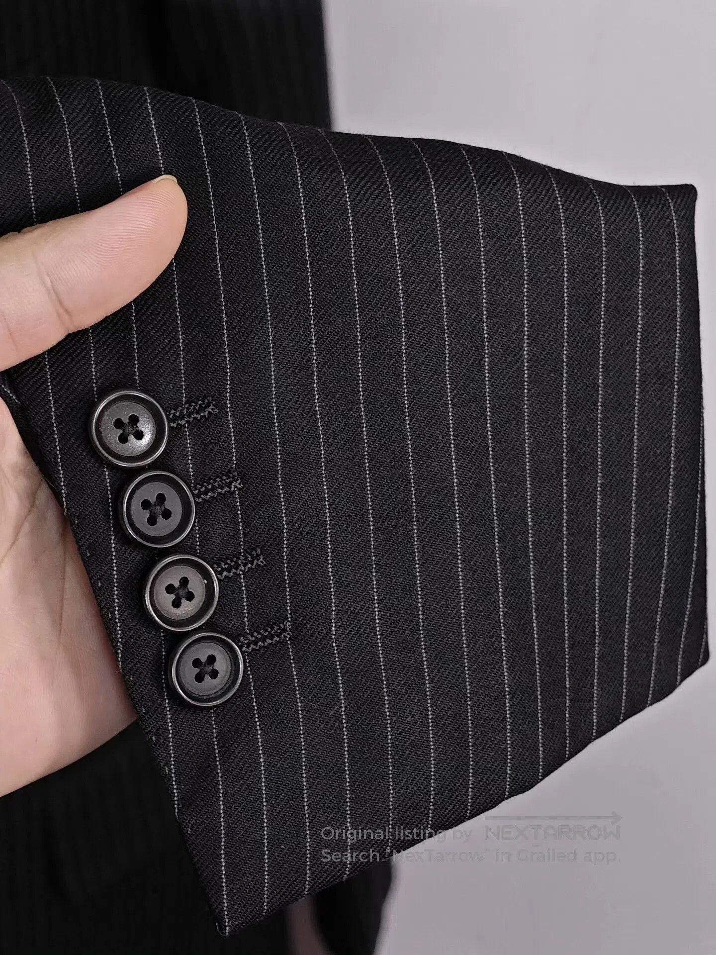 Ring Jacket Japanese Wool Suit Set from Beams F. Size US S / EU 44-46 / 1 - 4 Thumbnail