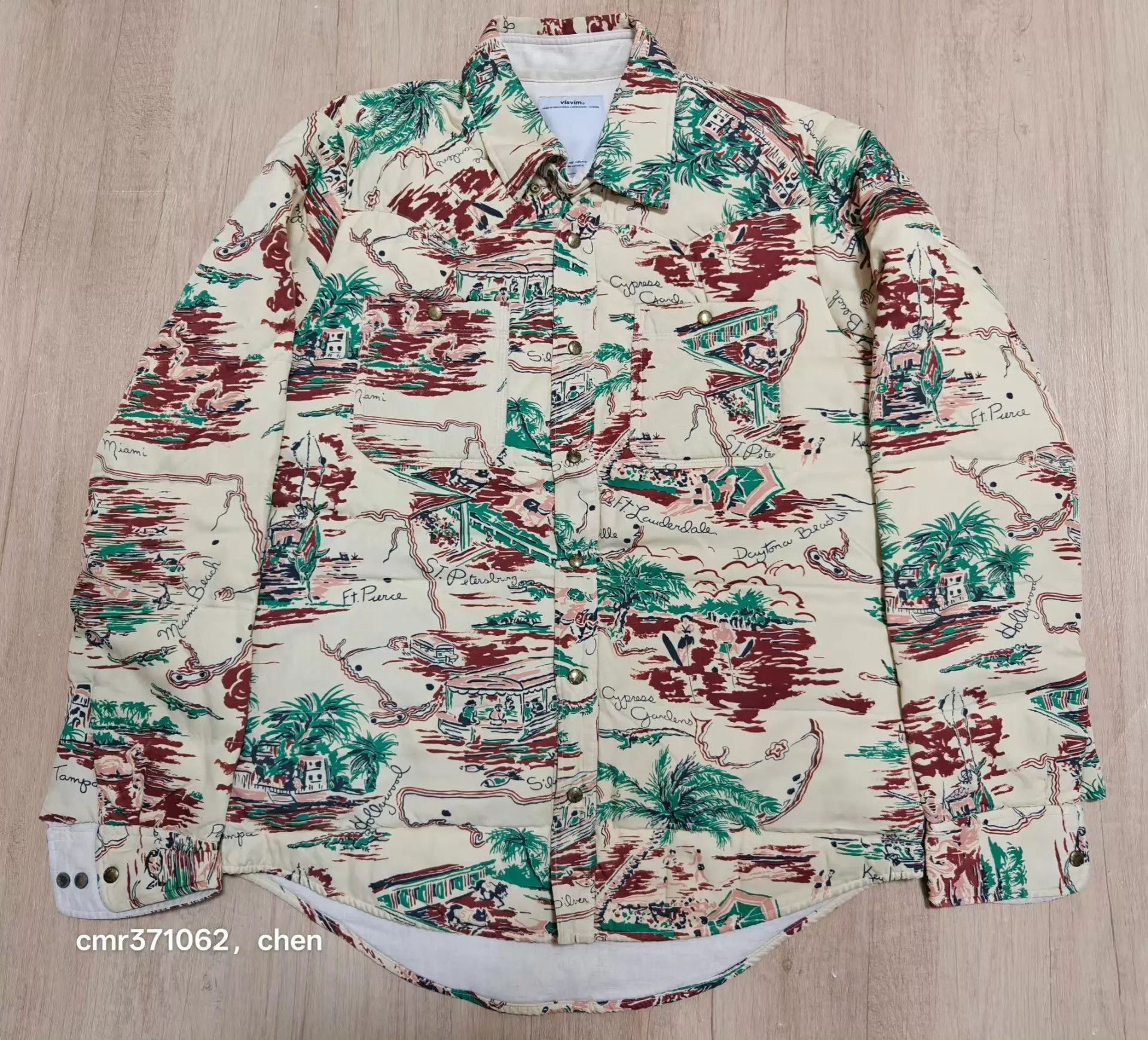 Visvim visvim 15ss kerchief down jkt Hawaiian Sunshine 2 Size US M / EU 48-50 / 2 - 1 Thumbnail