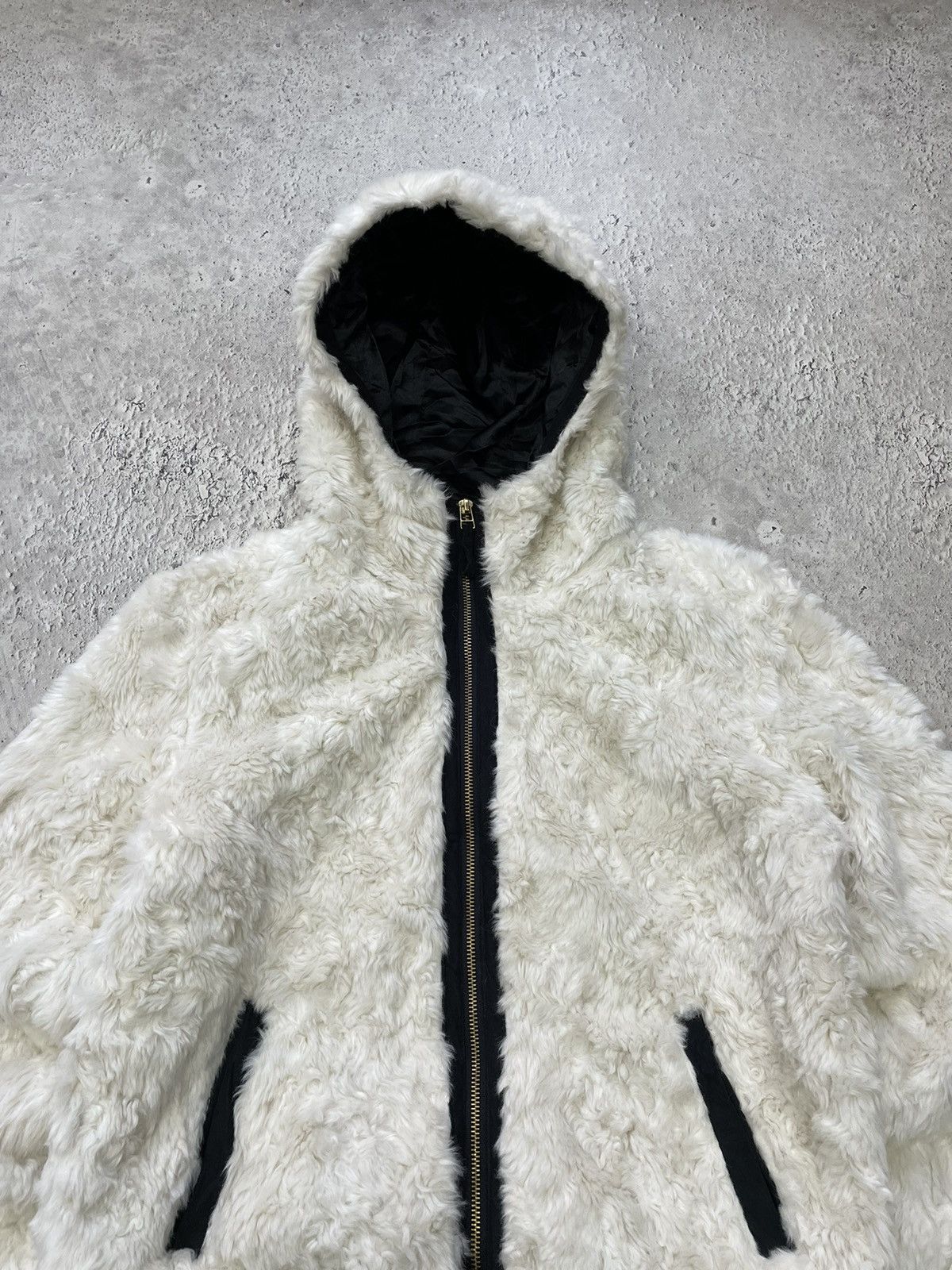 Hysteric Glamour × If Six Was Nine 2000s Avant Garde If Six Was Nine Style Jacket fur Hood 90s Size US M / EU 48-50 / 2 - 3 Thumbnail