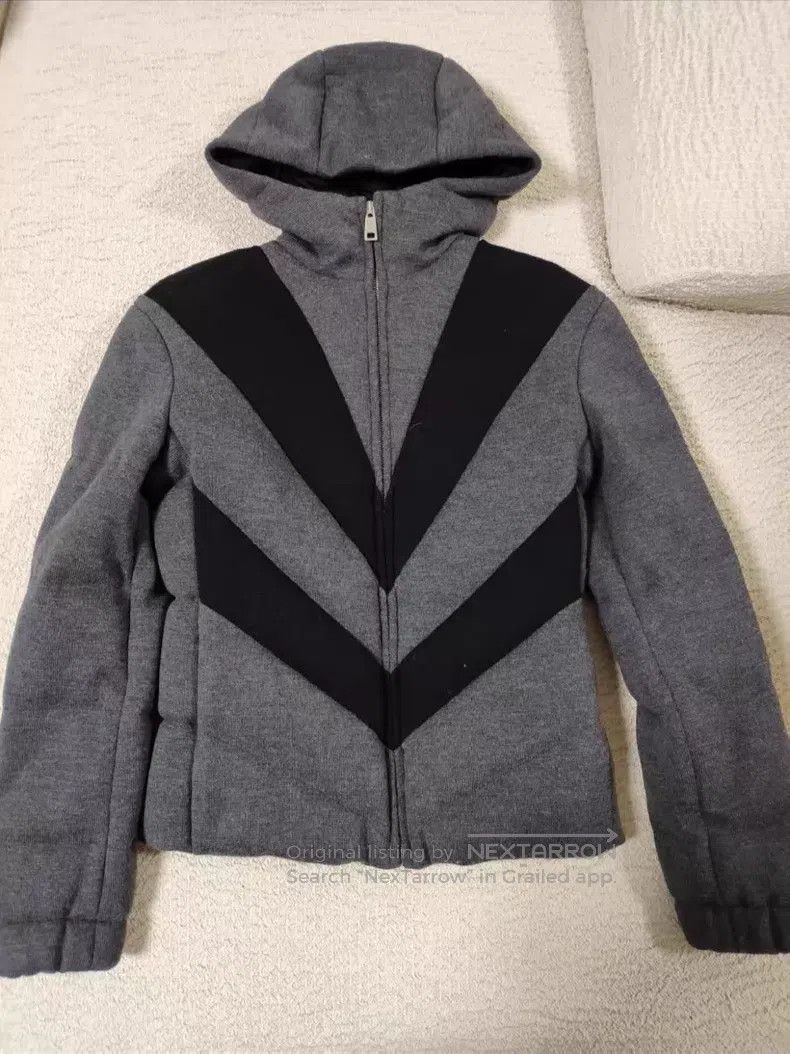 Prada Prada Black and gray down jacket Size XS / US 0-2 / IT 36-38 - 1 Thumbnail
