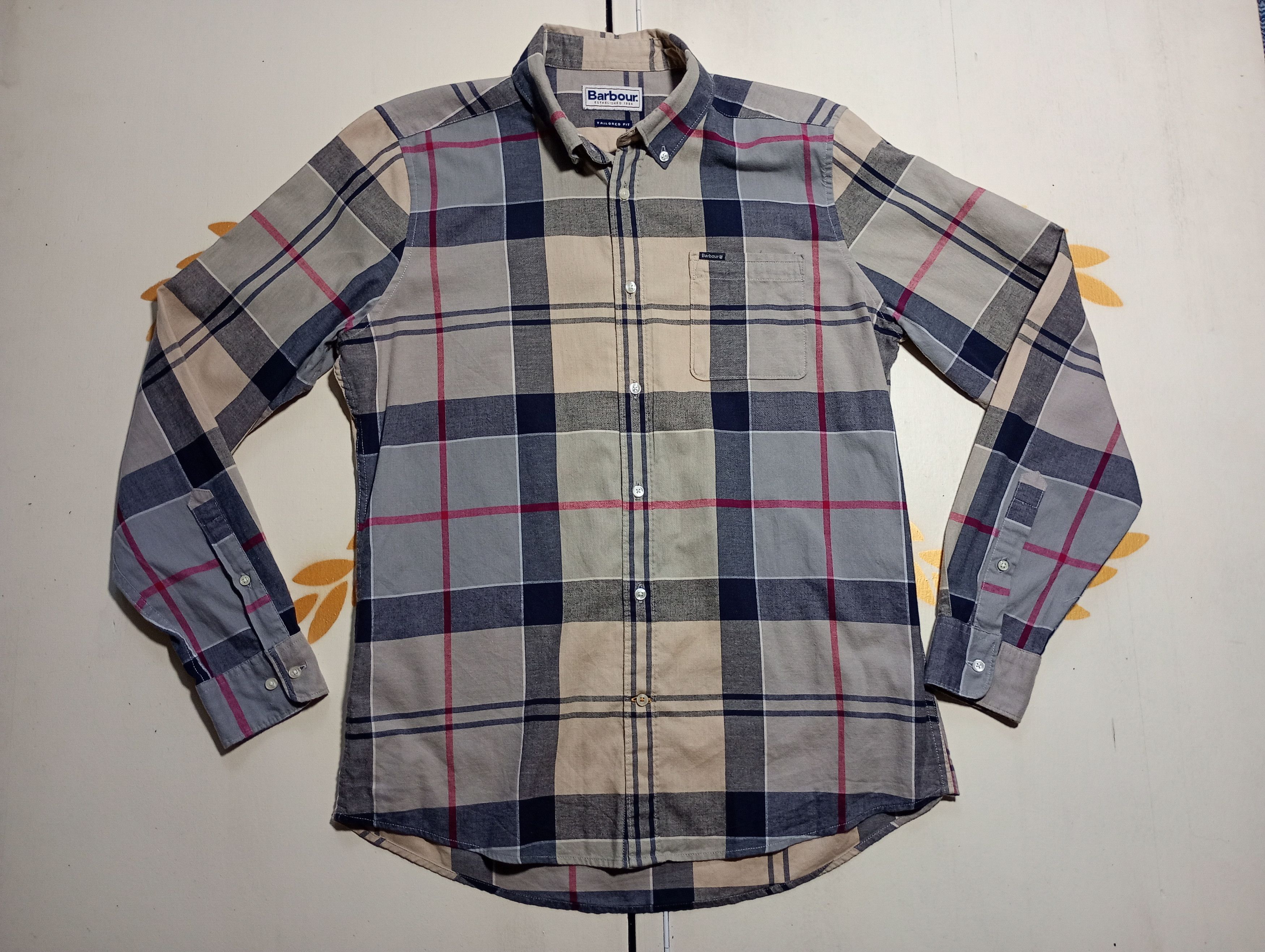 Barbour Barbour Tartan 3 Tailored Shirt Dress Size US M / EU 48-50 / 2 - 1 Thumbnail