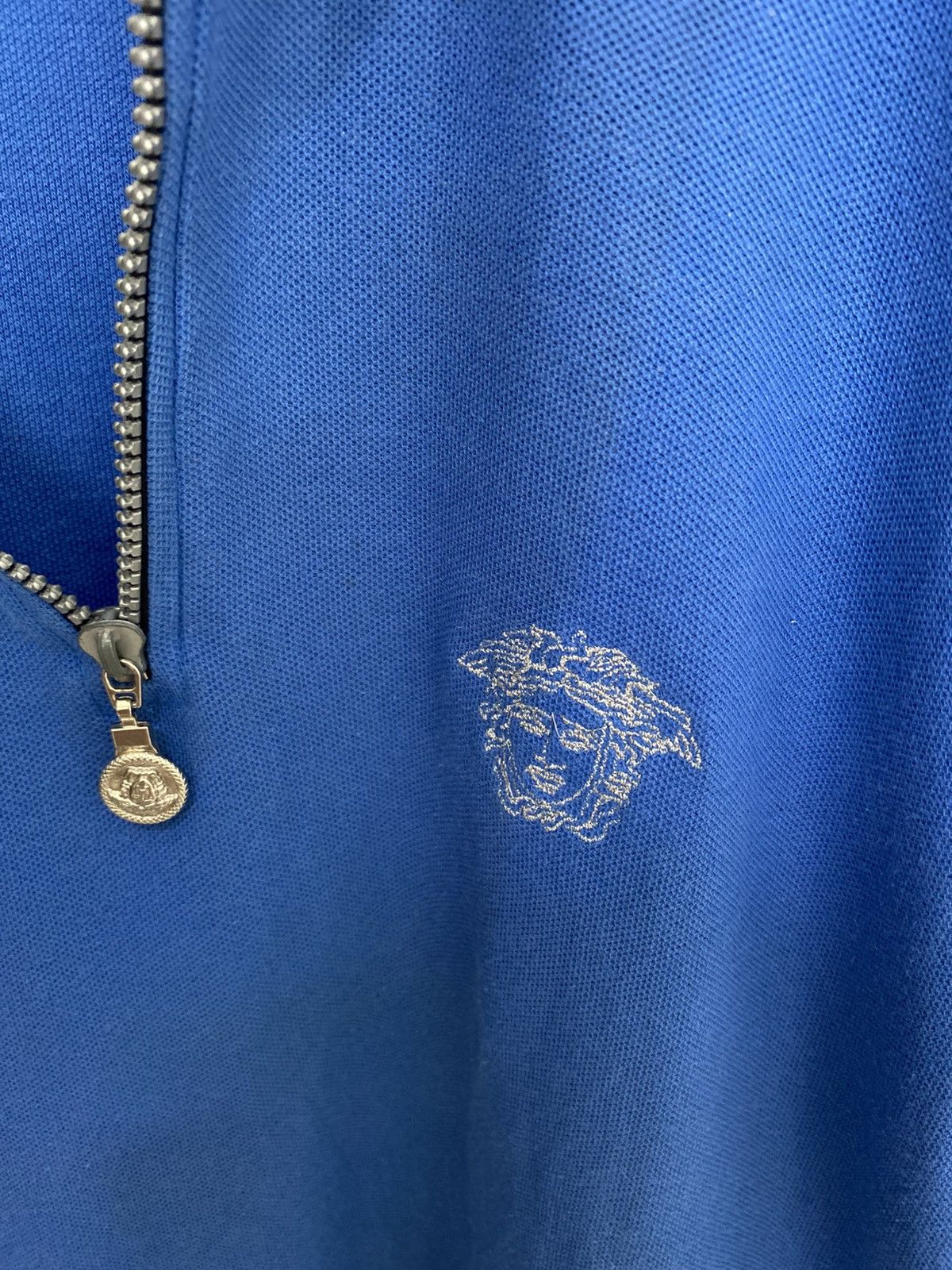 Versace × Versace Jeans Couture Vintage halfzip Versace Size US L / EU 52-54 / 3 - 3 Thumbnail