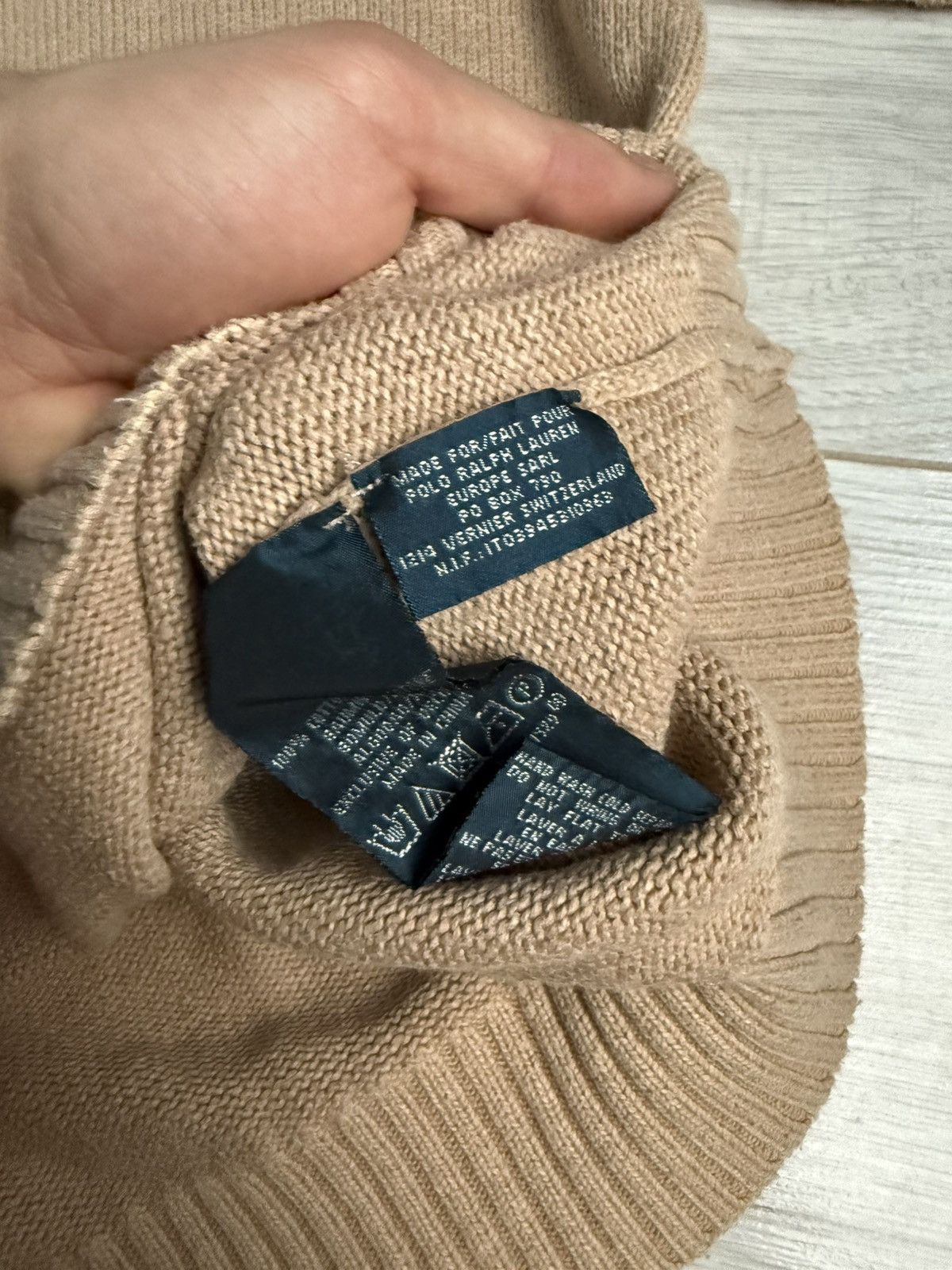 Polo Ralph Lauren × Vintage Vintage Polo Ralph Lauren sweater knit crewneck Size US XL / EU 56 / 4 - 5 Thumbnail