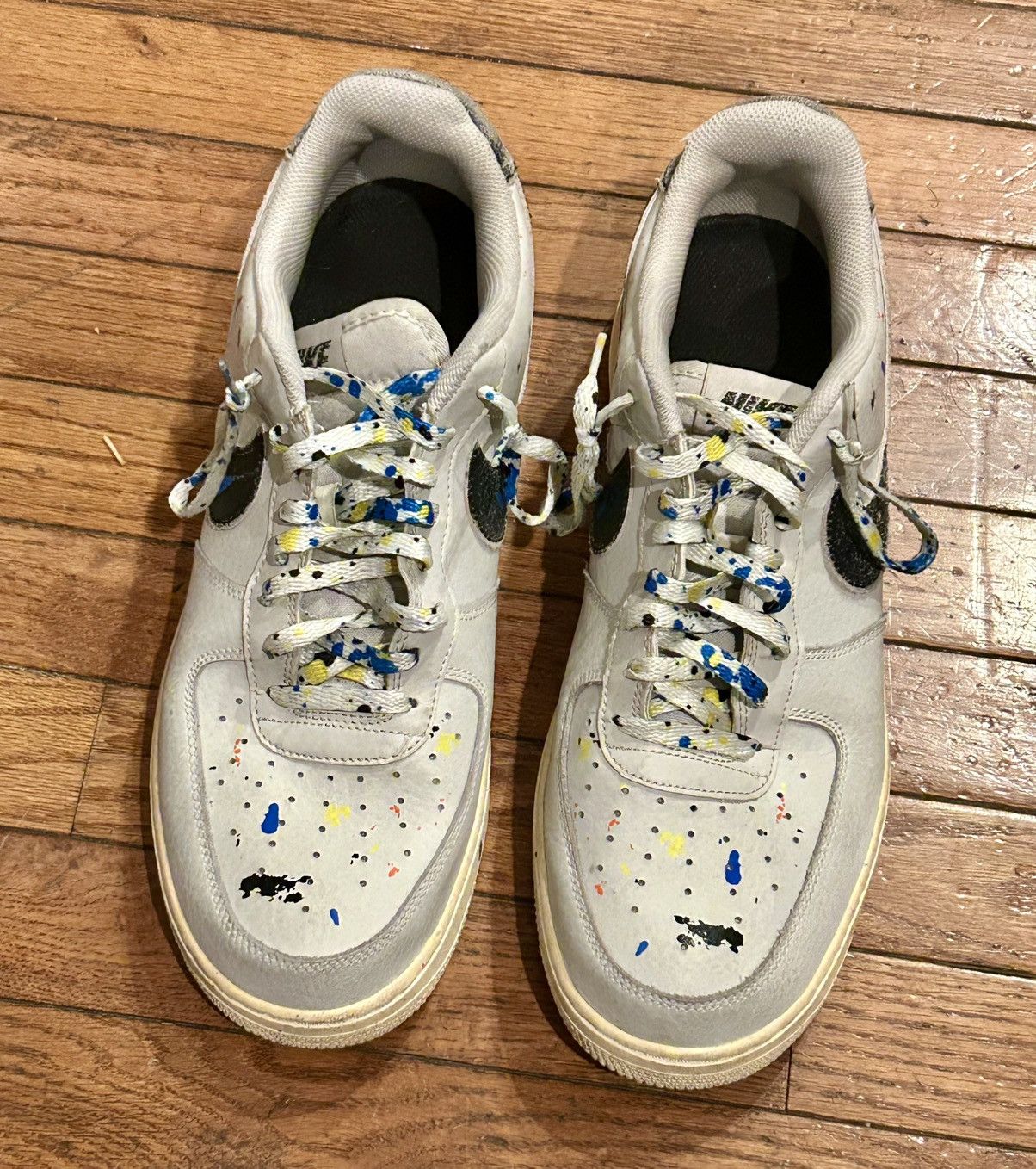 Nike Nike Air Force 1 Low Paint Splatter Size US 13 / EU 46 - 11 Thumbnail