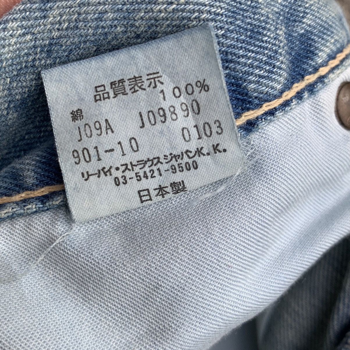 Japanese Brand Vintage Levis 901 Rework Cropped Custom Denim Pants W32 Size US 32 / EU 48 - 16 Thumbnail