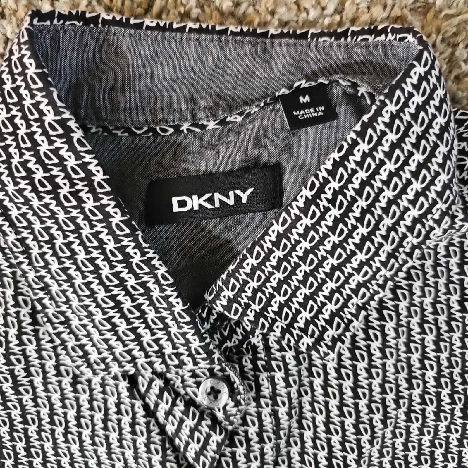 DKNY DKNY M Button Up Shirt Size US M / EU 48-50 / 2 - 2 Thumbnail