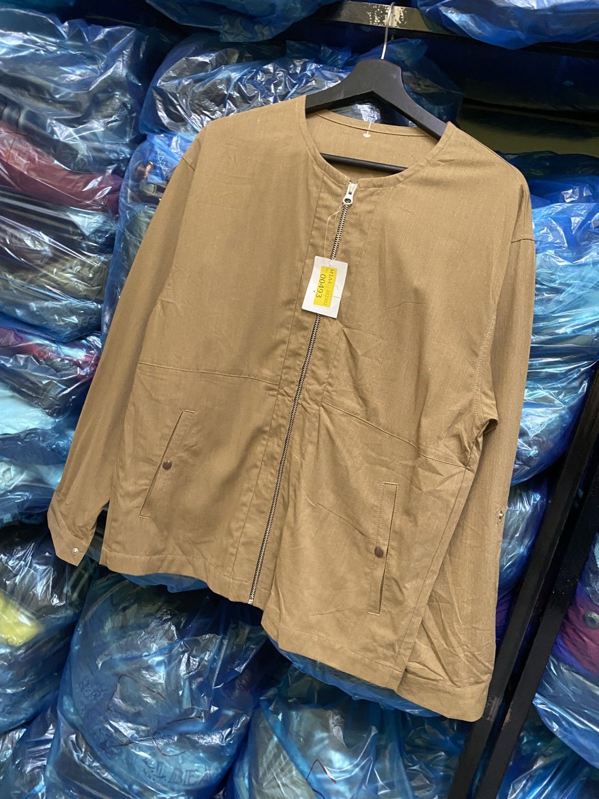 Japanese Brand NO COLLAR BRILZON JACKET MADE IN JAPAN Size US M / EU 48-50 / 2 - 2 Thumbnail