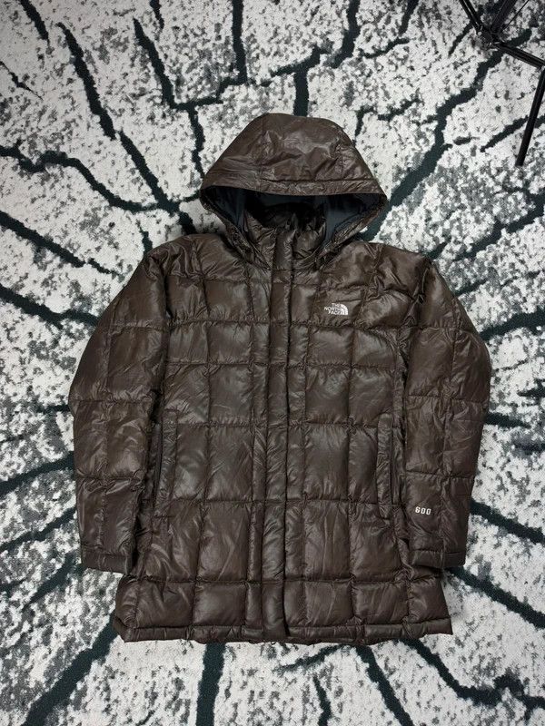 The North Face The North Face Nuptse 600 Down Jacket Brown TNF L Size L / US 10 / IT 46 - 1 Thumbnail