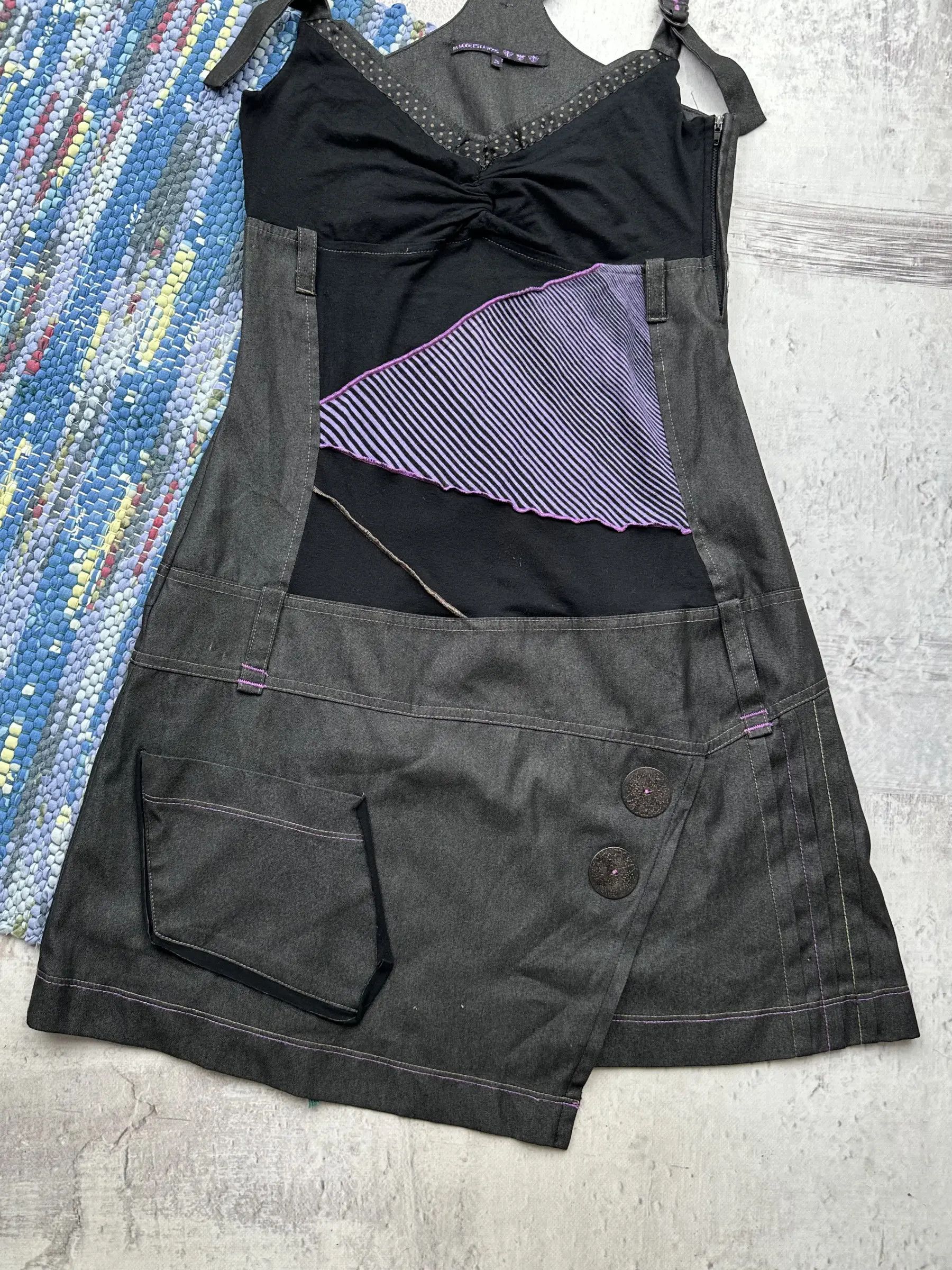 Vintage Vintage Flared Dress A226(328) Size XS / US 0-2 / IT 36-38 - 3 Thumbnail