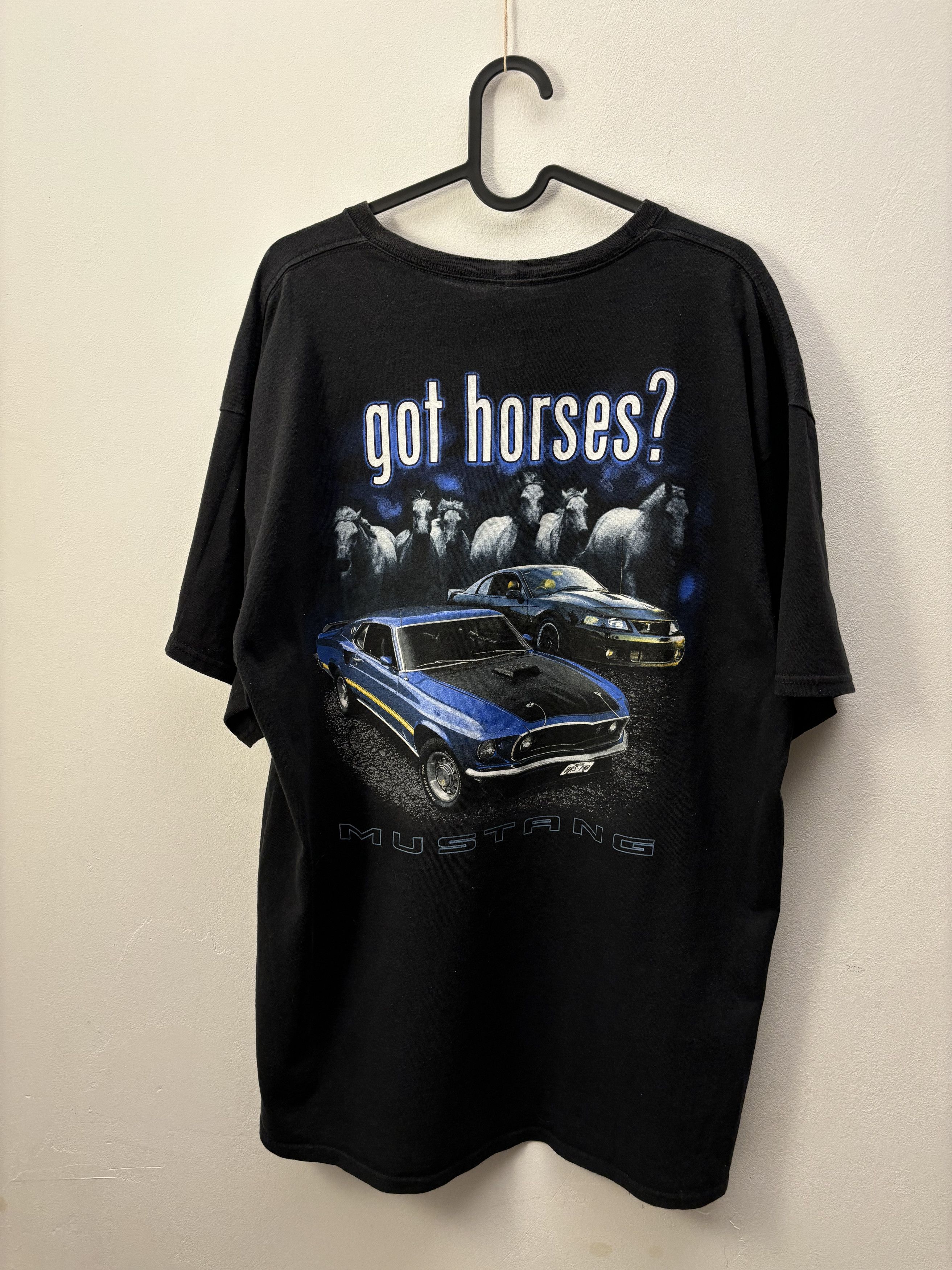 Ford × Mustang × Vintage Vintage Ford Mustang Big Back Print Tee Size US XL / EU 56 / 4 - 1 Thumbnail