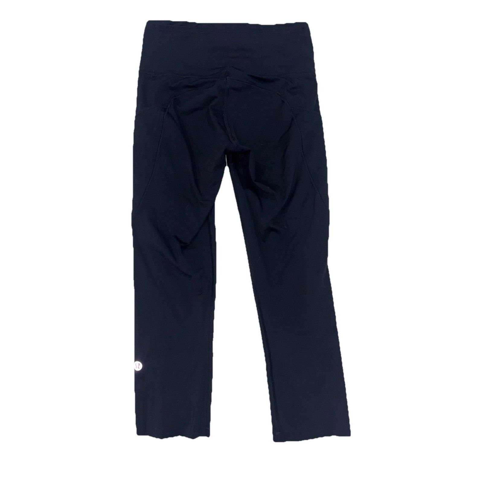 Lululemon Lululemon Women's Leggings Size 4 Black Cropped Pockets Size 27" / US 4 / IT 40 - 7 Thumbnail