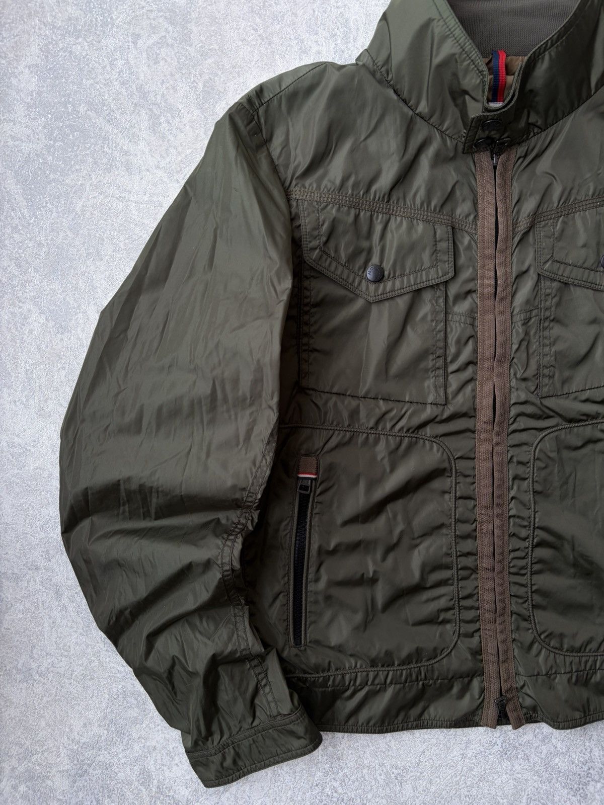 Moncler Moncler Jabes Giubbotto Military Field Windbreaker Jacket L Size US L / EU 52-54 / 3 - 6 Thumbnail