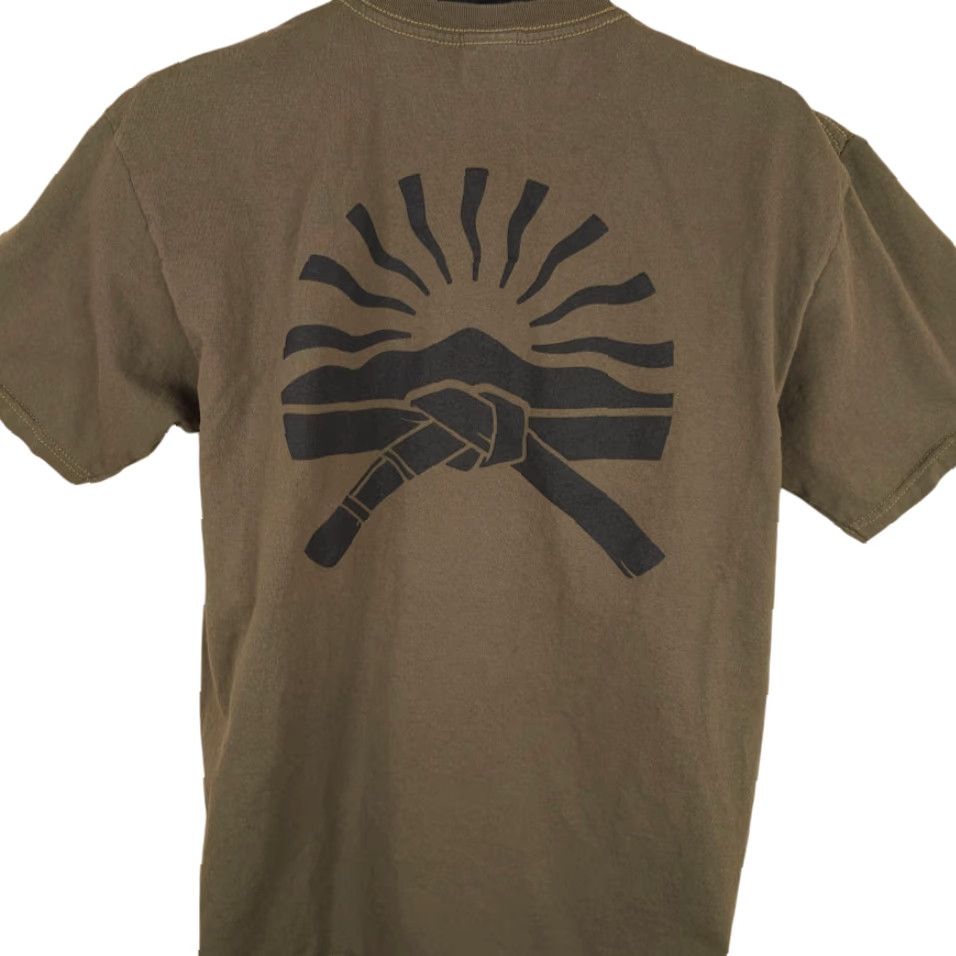 Vintage MMA Fighting T Shirt Mens Large Brown Mixed Martial Arts Karate Jiu Jitsu Size US L / EU 52-54 / 3 - 4 Thumbnail