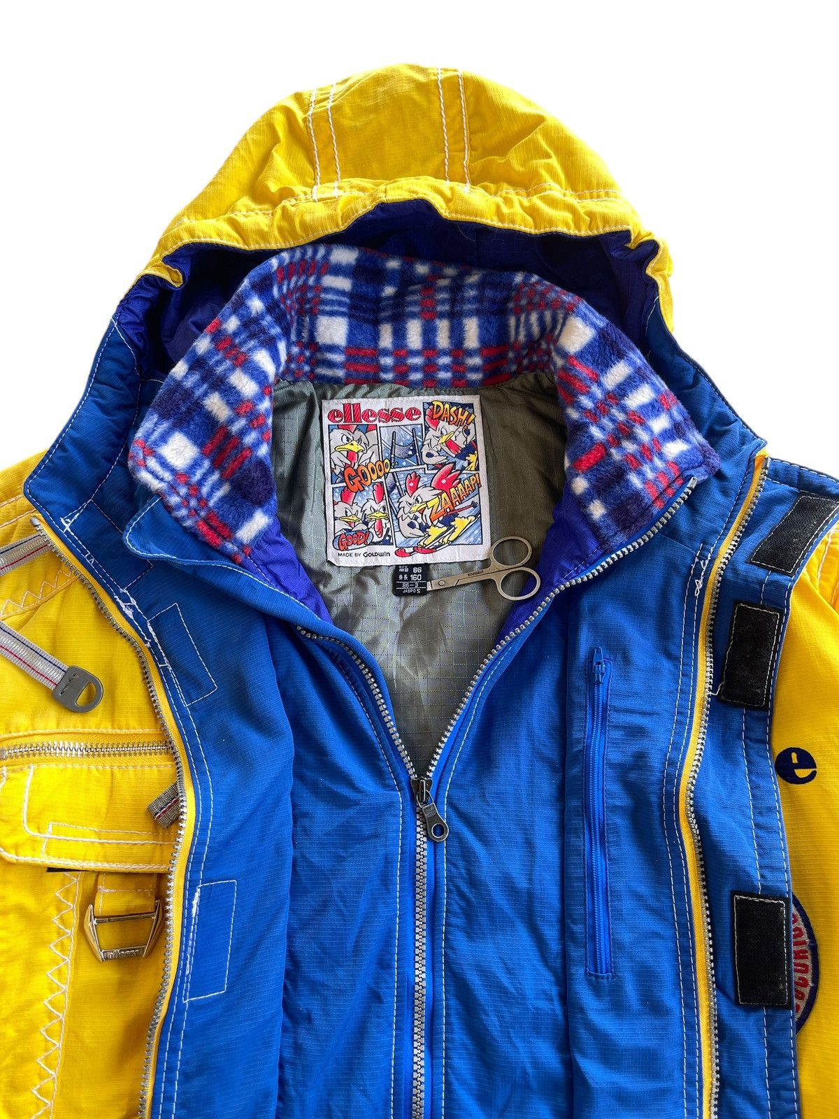 Ellesse Vintage Ellesse Tag Heuer Ski Goldwin Jacket Size US S / EU 44-46 / 1 - 7 Thumbnail