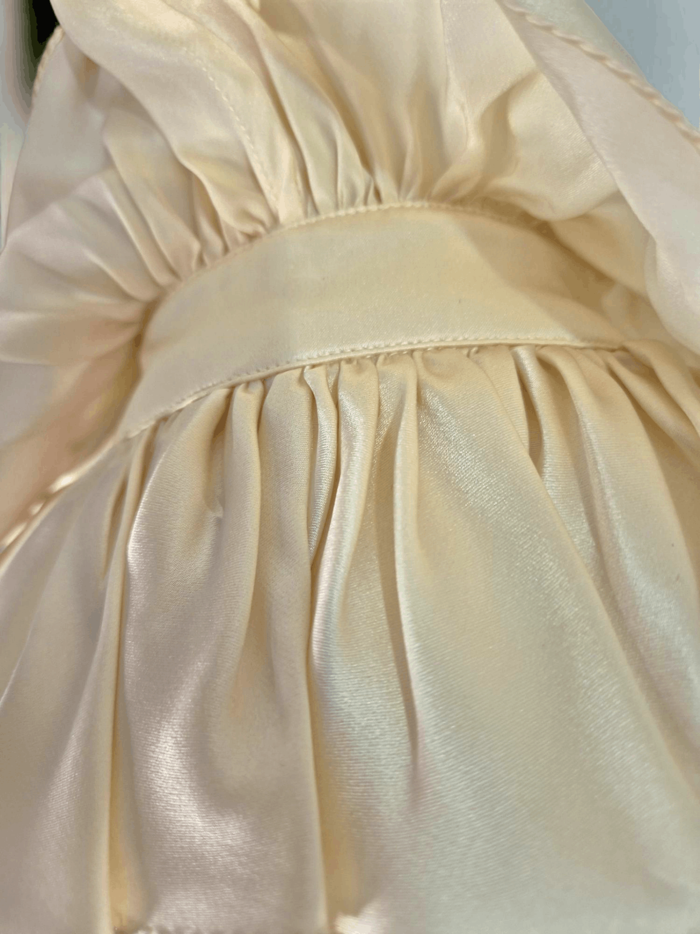 Valentino Valentino- Silk Ruffled Blouse Ivory -Rare Archive Piece Size M / US 6-8 / IT 42-44 - 6 Thumbnail