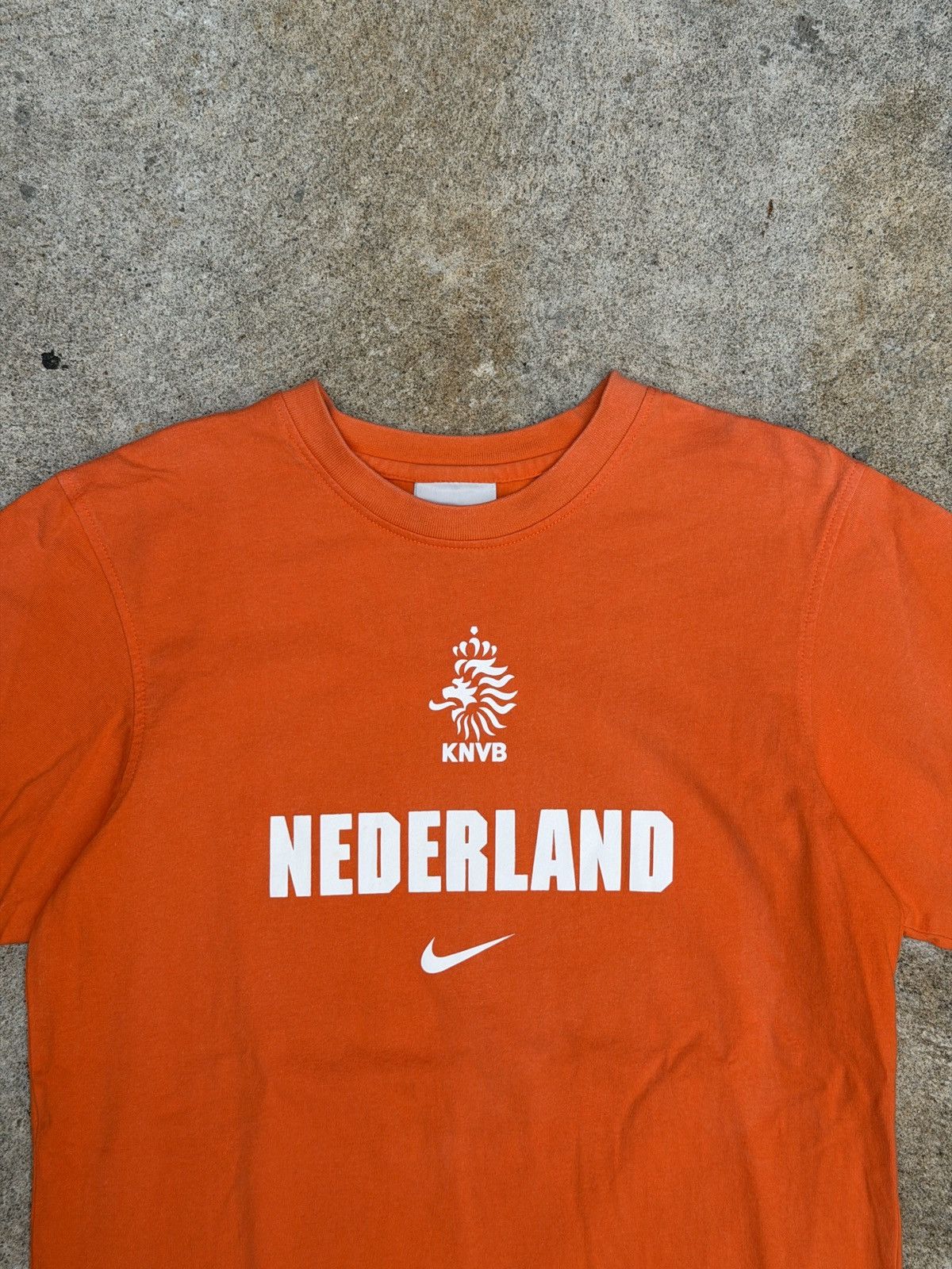 Nike Vintage Nederland 00's "Edgar Davids" Total 90 T-shirt Size US S / EU 44-46 / 1 - 5 Thumbnail