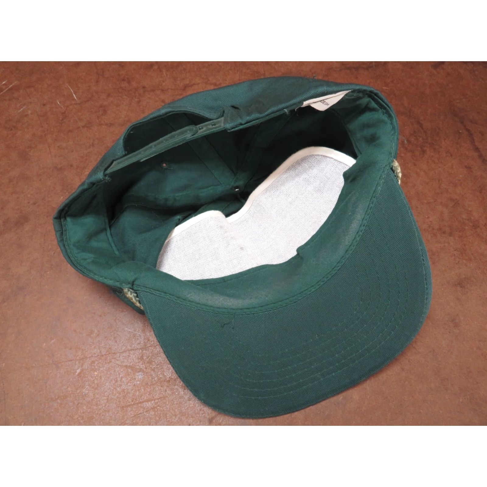 John Deere Vtg Green John Deere JD Waterloo Iowa Dealership Cap Hat Trucker HaT Adjustable 1980s Advertising Truckers Cap Mens Women? Size ONE SIZE - 6 Thumbnail