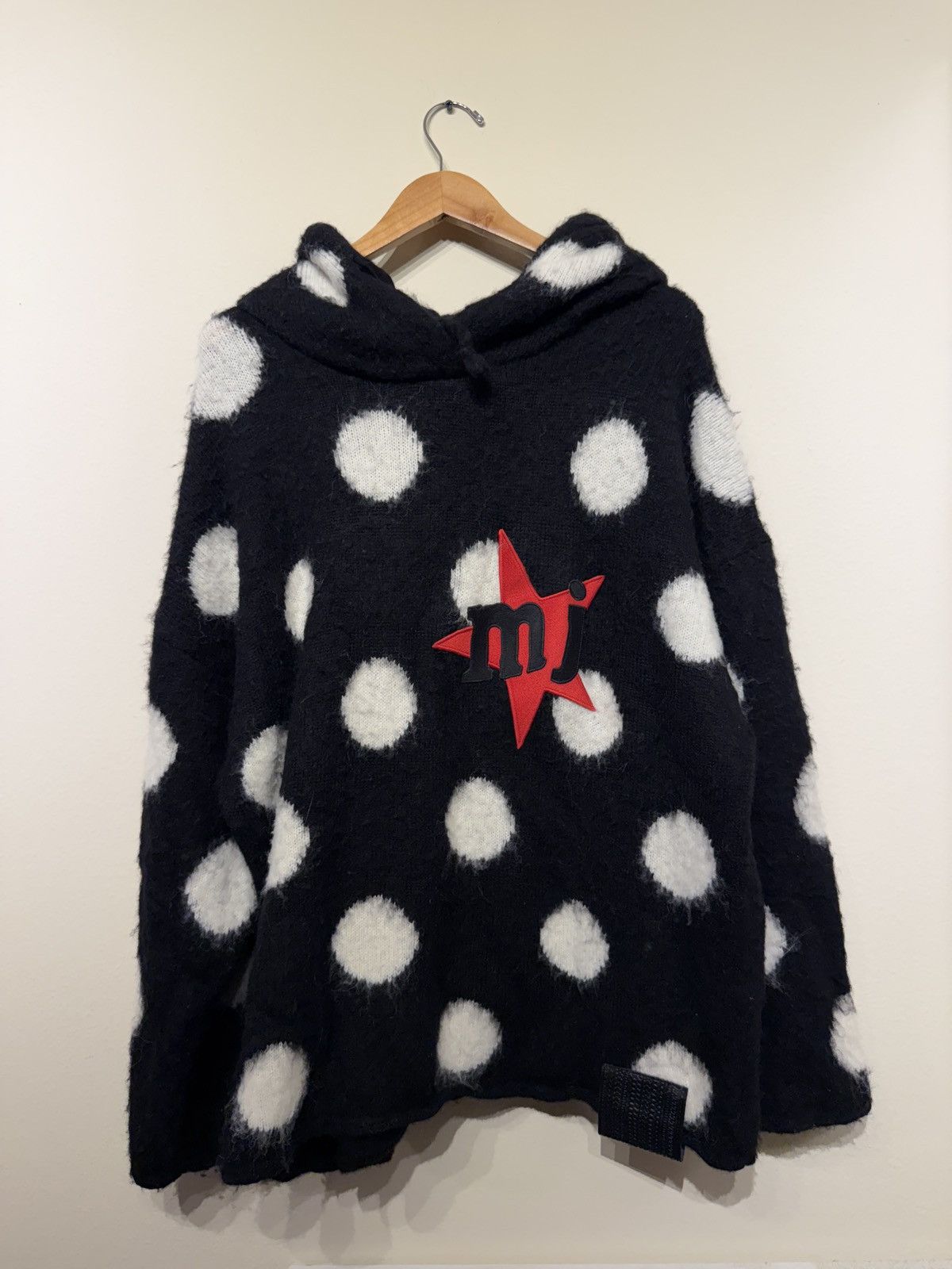 Cactus Plant Flea Market CPFM x Marc Jacobs Polka dot knit pullover hoodie Size US L / EU 52-54 / 3 - 1 Thumbnail