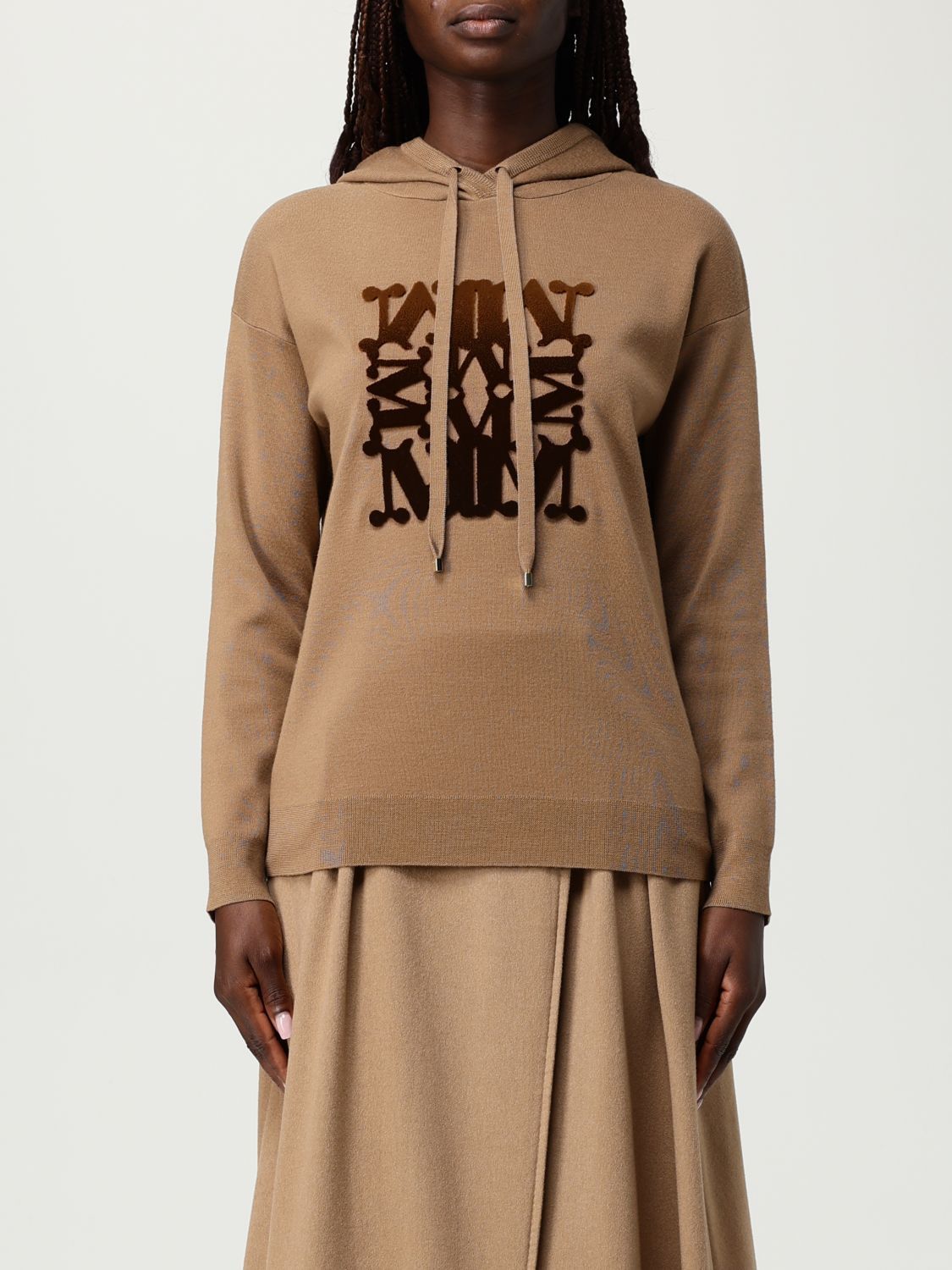 Max Mara Max Mara Sweatshirt Woman Camel Size XS / US 0-2 / IT 36-38 - 1 Thumbnail