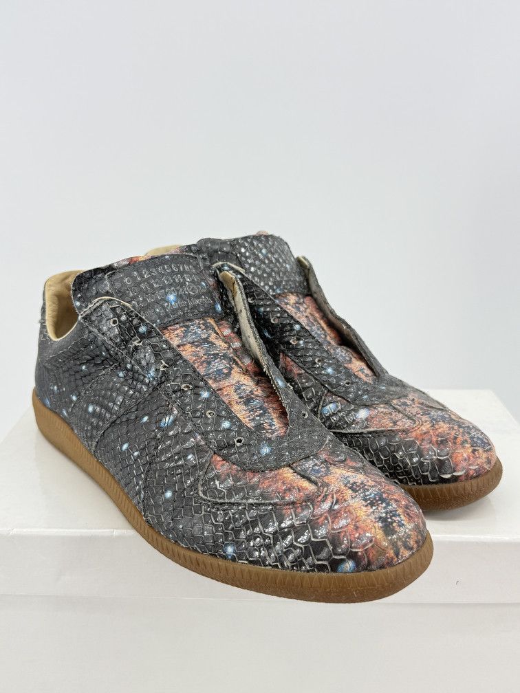 Maison Margiela GAT Low Galaxy Snakeskin Size US 8 / EU 41 - 2 Thumbnail