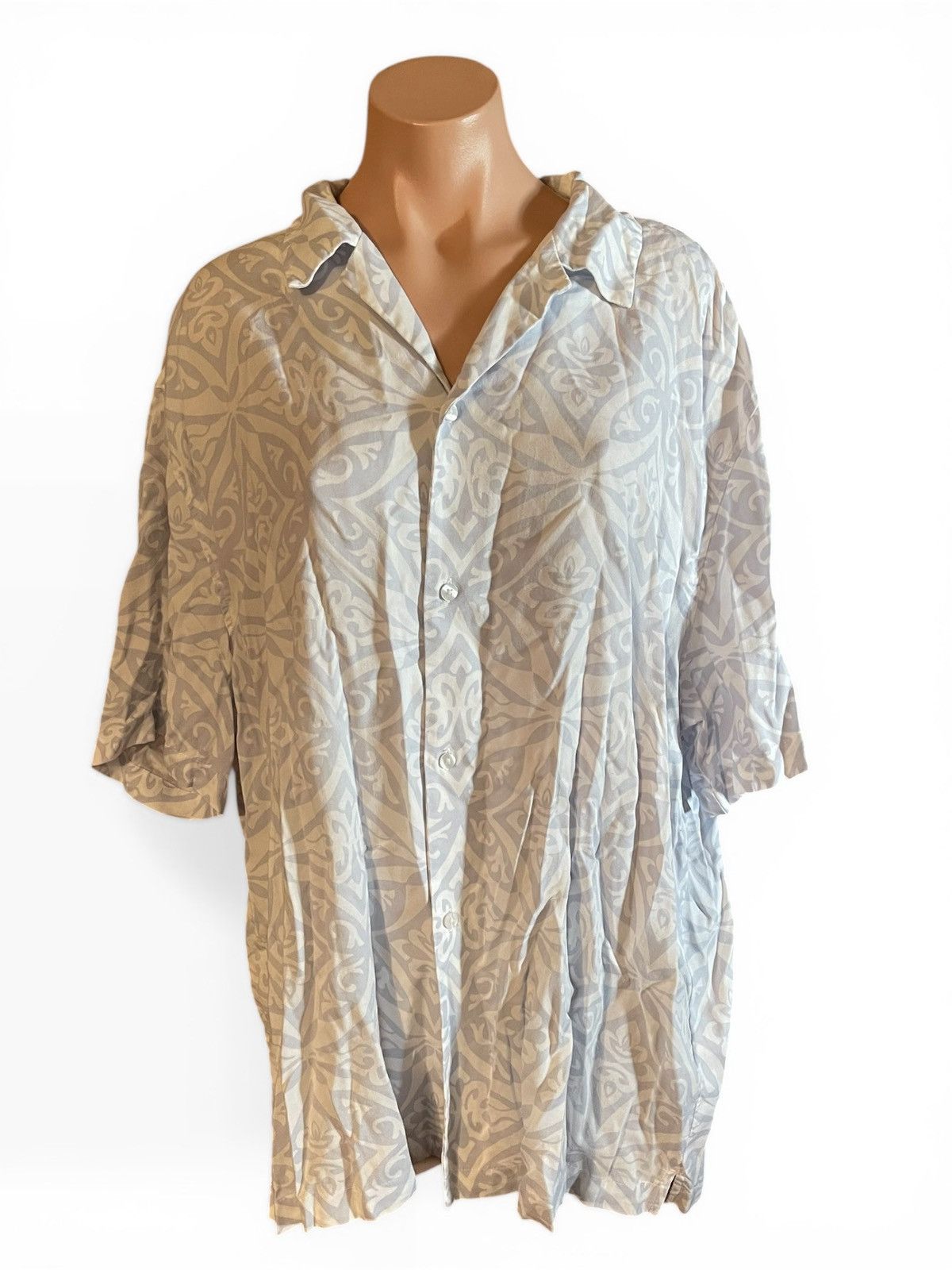 H&M H&M Men's XXL Regular Fit Button Down Shirt Floral Size US XXL / EU 58 / 5 - 1 Thumbnail