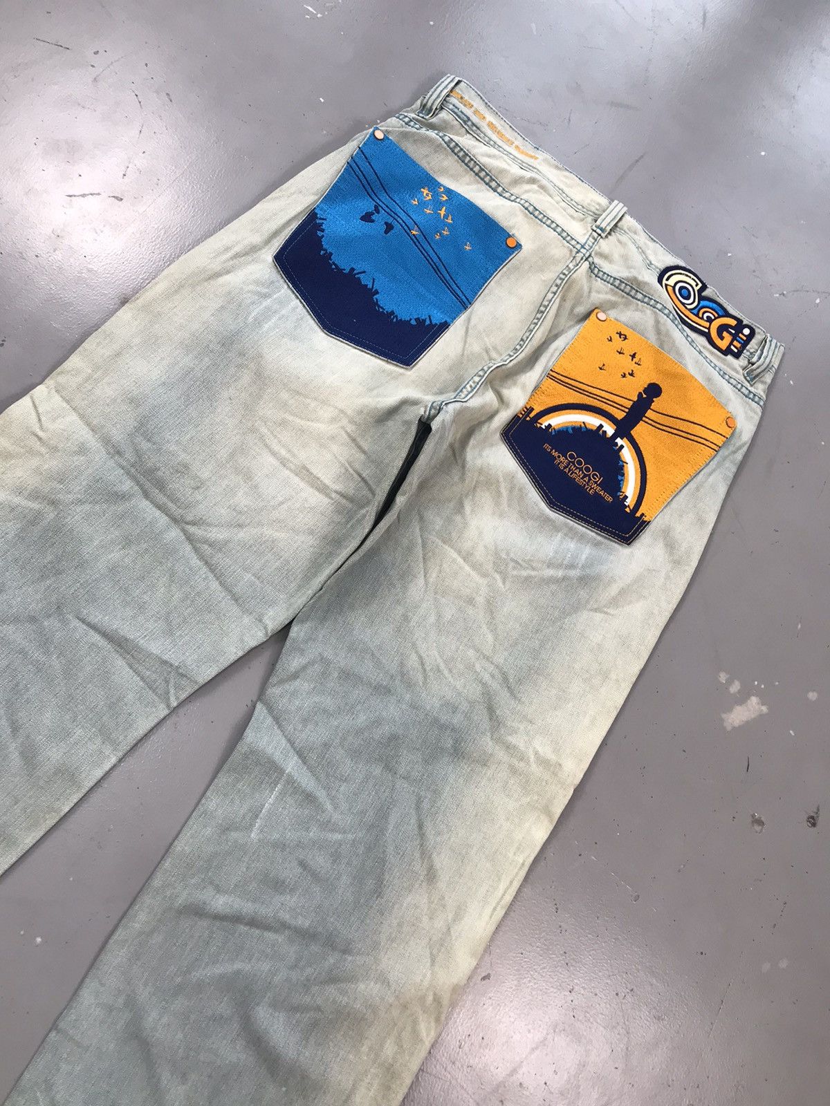 Coogi × Vintage Vintage Coogi Sun set 🌅 embroidered denim Size US 40 / EU 56 - 15 Thumbnail