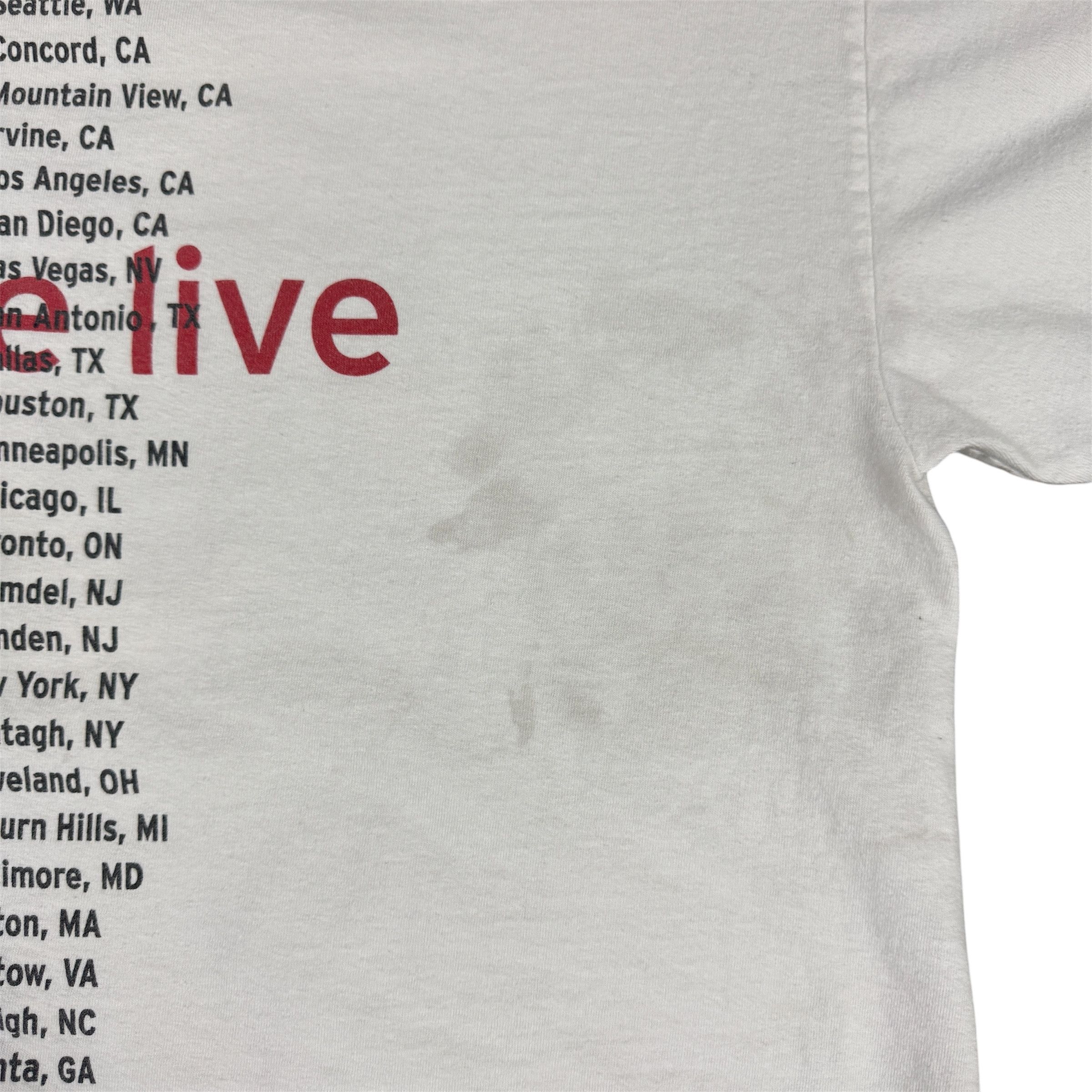 Vintage Vintage 2001 Sade Lovers Rock Tour Shirt Size US L / EU 52-54 / 3 - 8 Thumbnail