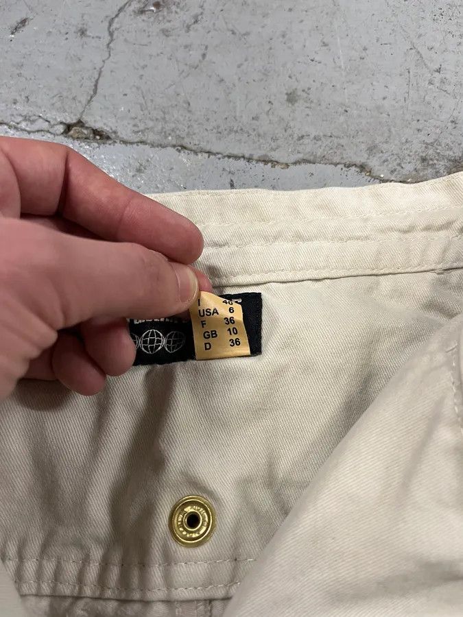 Jean Paul Gaultier AW2003 Jean Paul Gaultier Bondage Beige Cargo Parachute Pants Size US 39 - 17 Thumbnail