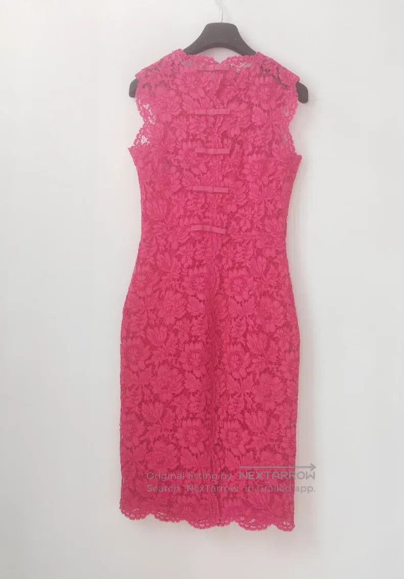 Valentino Valentino Bow lace dress Size S / US 4 / IT 40 - 6 Thumbnail
