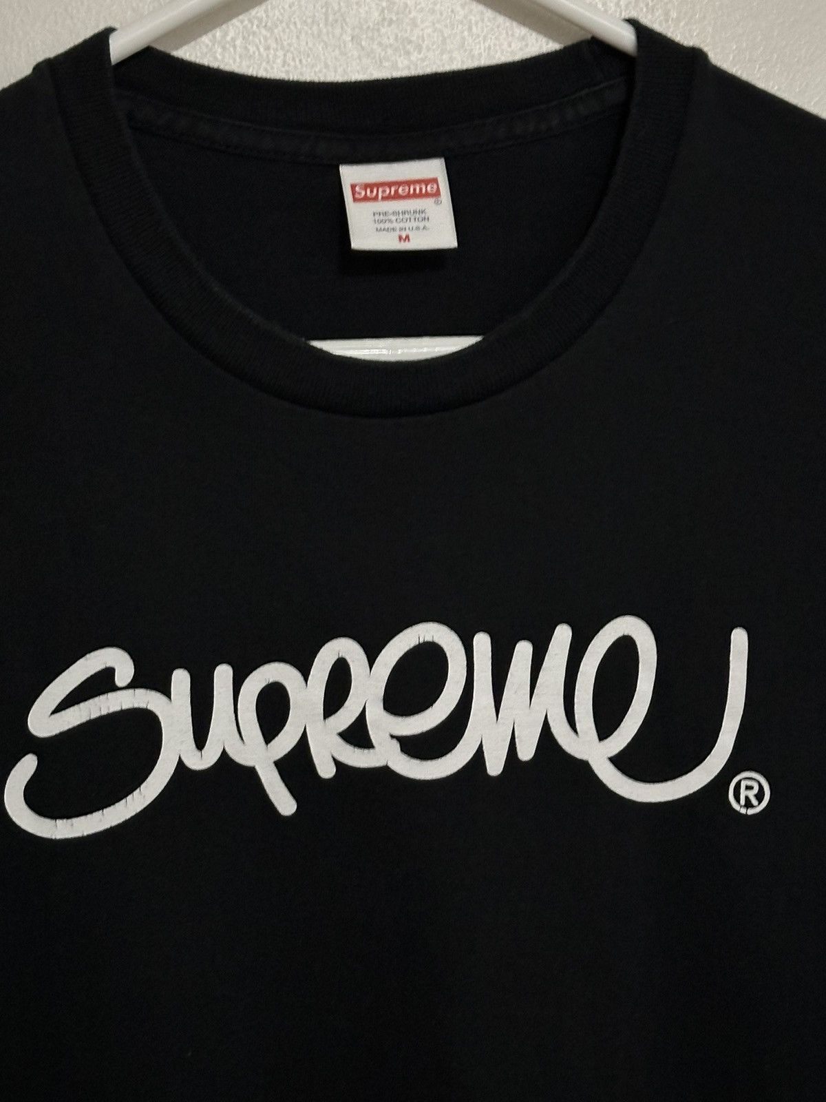 Supreme Supreme Handstyle Tee Size US S / EU 44-46 / 1 - 2 Thumbnail
