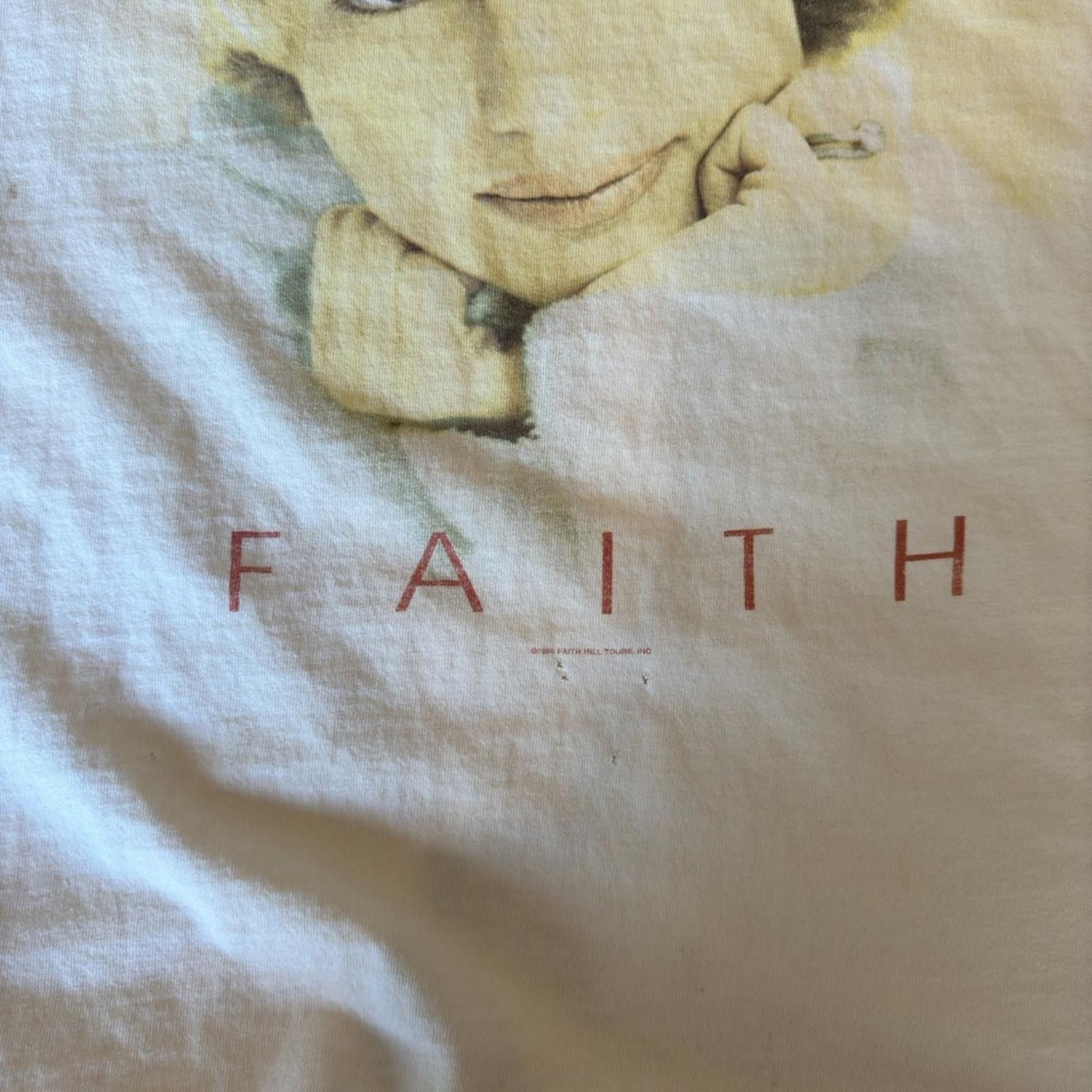 Gildan 1998 FAITH HILL ALBUM T-SHIRT Size US XL / EU 56 / 4 - 6 Thumbnail