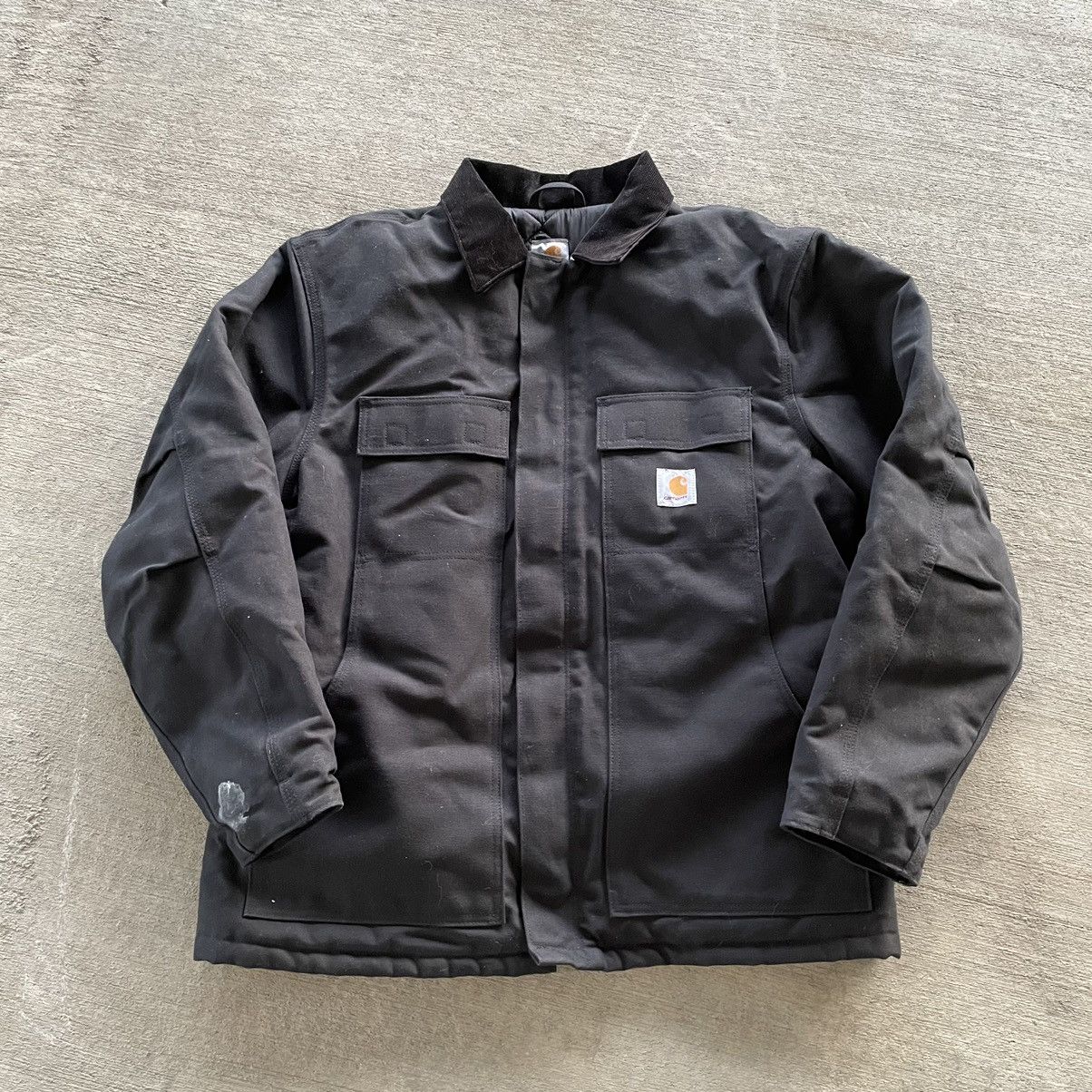 image of Carhartt Arctic Black Jacket, Men's (Size Large)