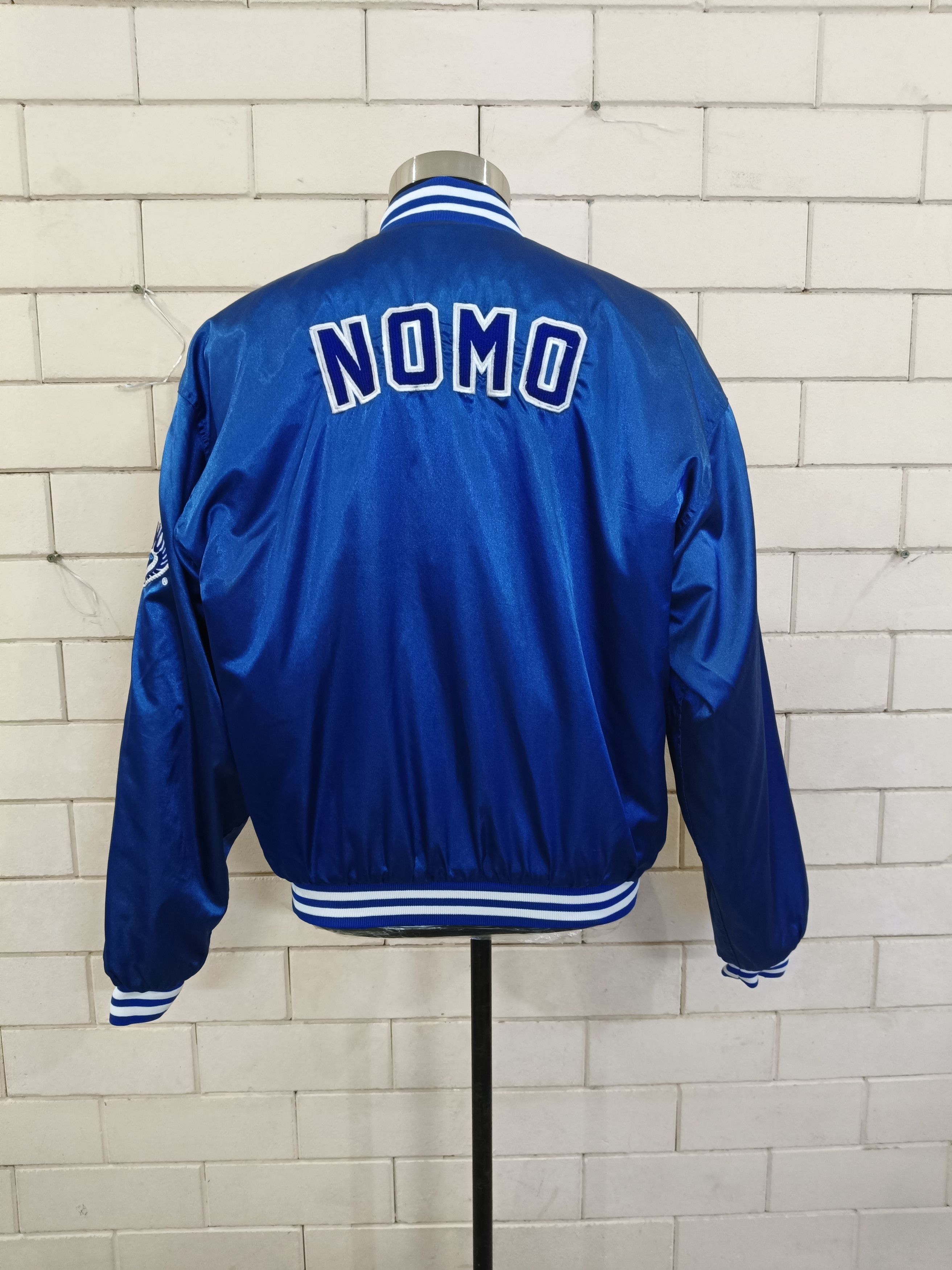 Japanese Brand × MLB Vintage 90's Baseball Jacket Nomo Size US L / EU 52-54 / 3 - 3 Thumbnail