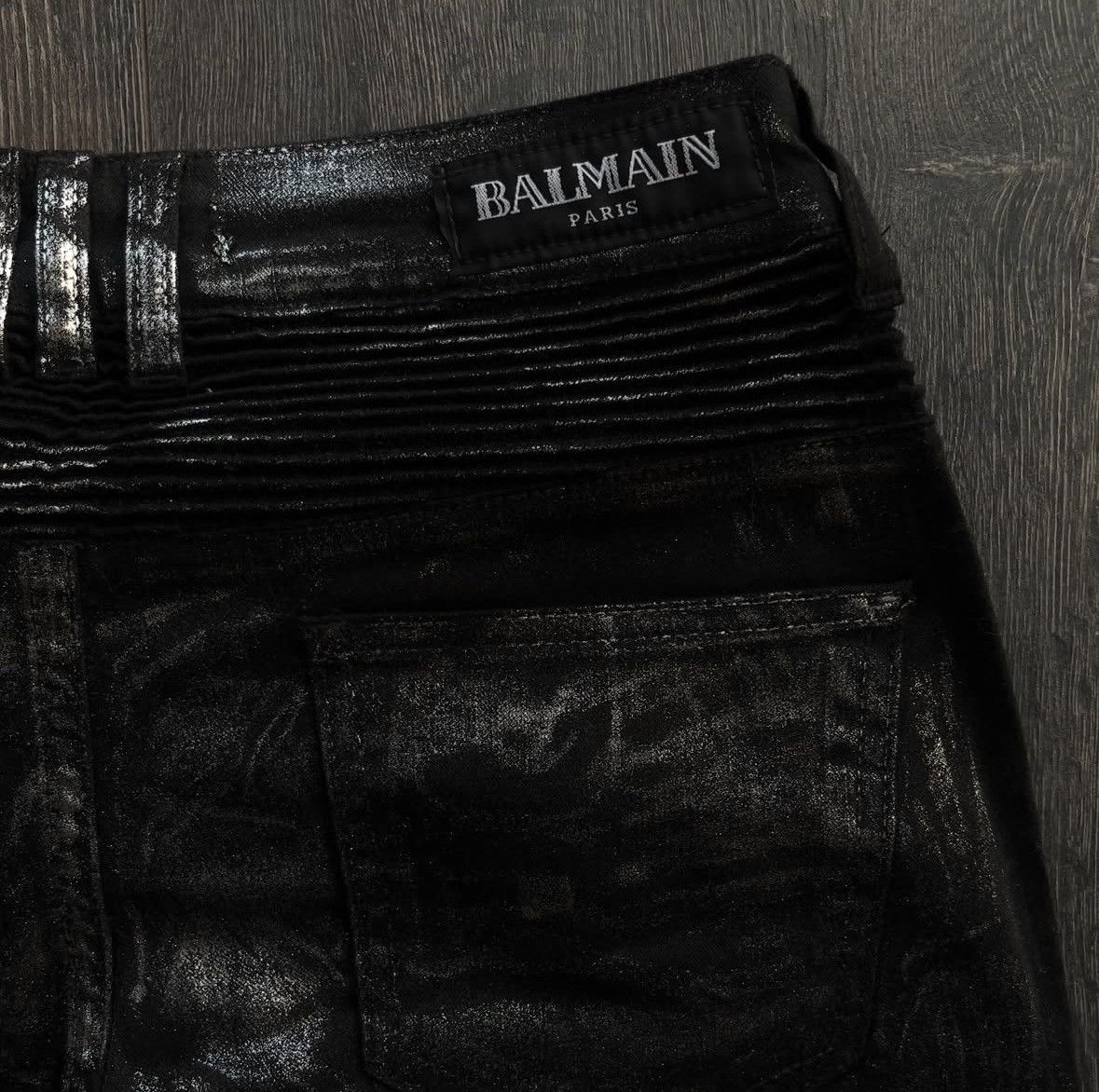 Pierre Balmain Balmain Biker Jeans Size 30" / US 8 / IT 44 - 8 Thumbnail