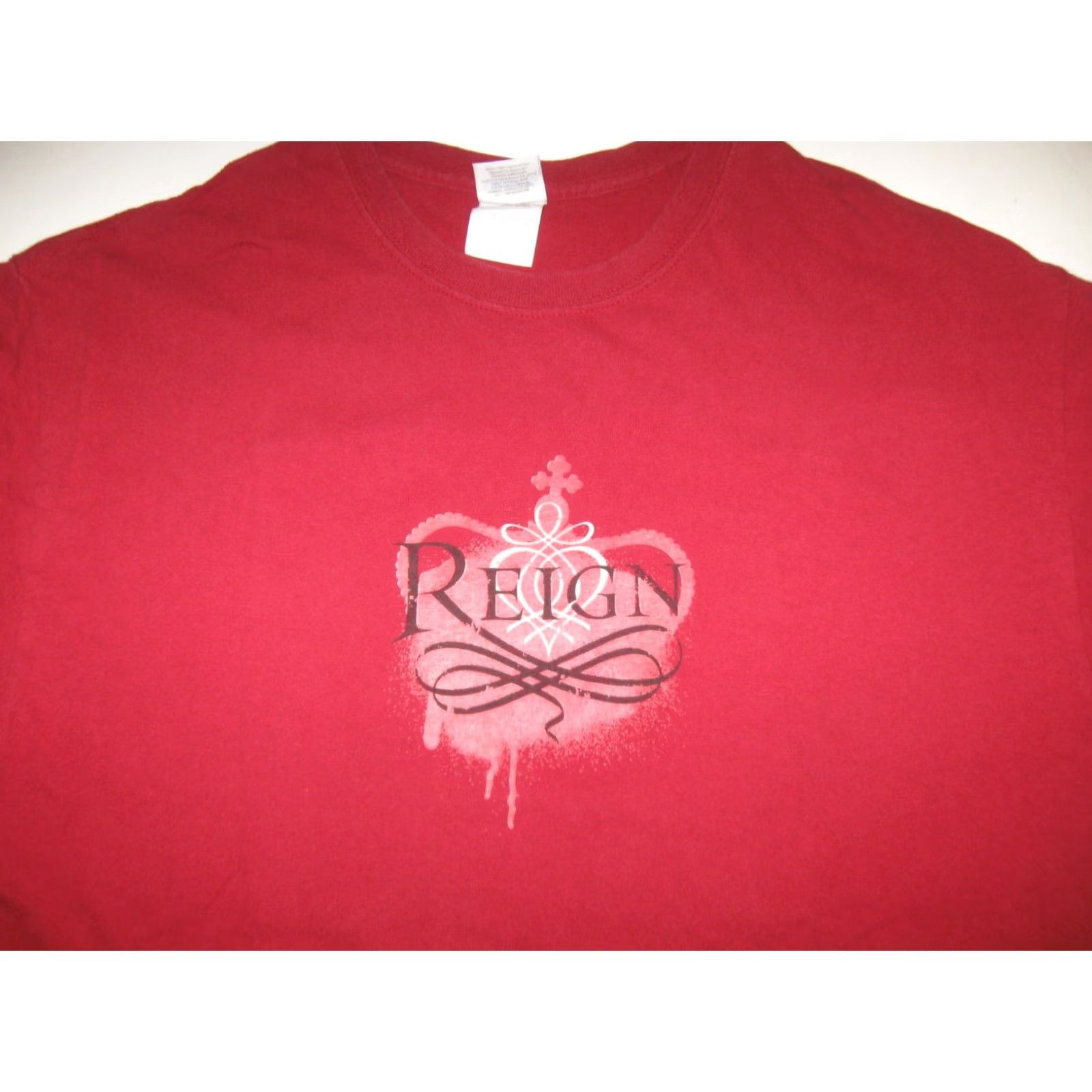 Gildan REIGN TV SERIES Shirt PROMO CW CBS Warner Bros Romantic Drama T Men's Large Size US L / EU 52-54 / 3 - 2 Thumbnail