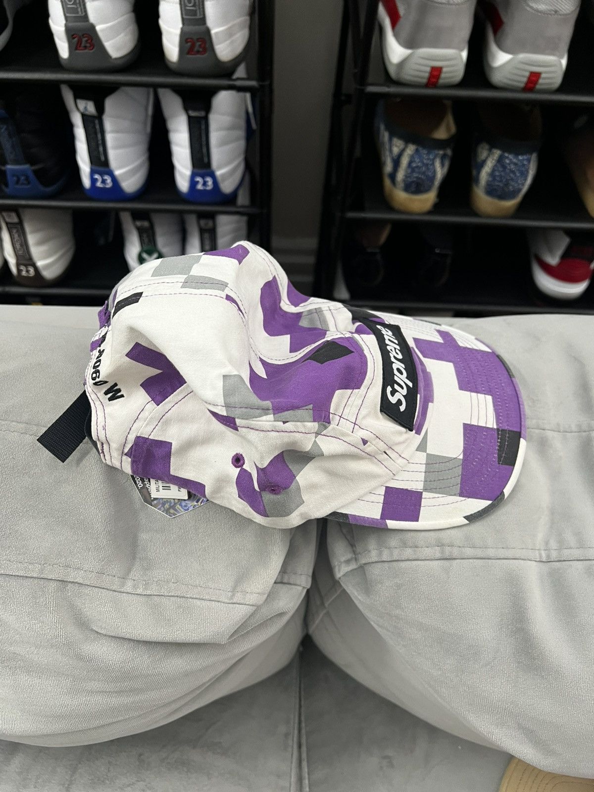 Supreme Supreme military purple cap Size ONE SIZE - 4 Thumbnail