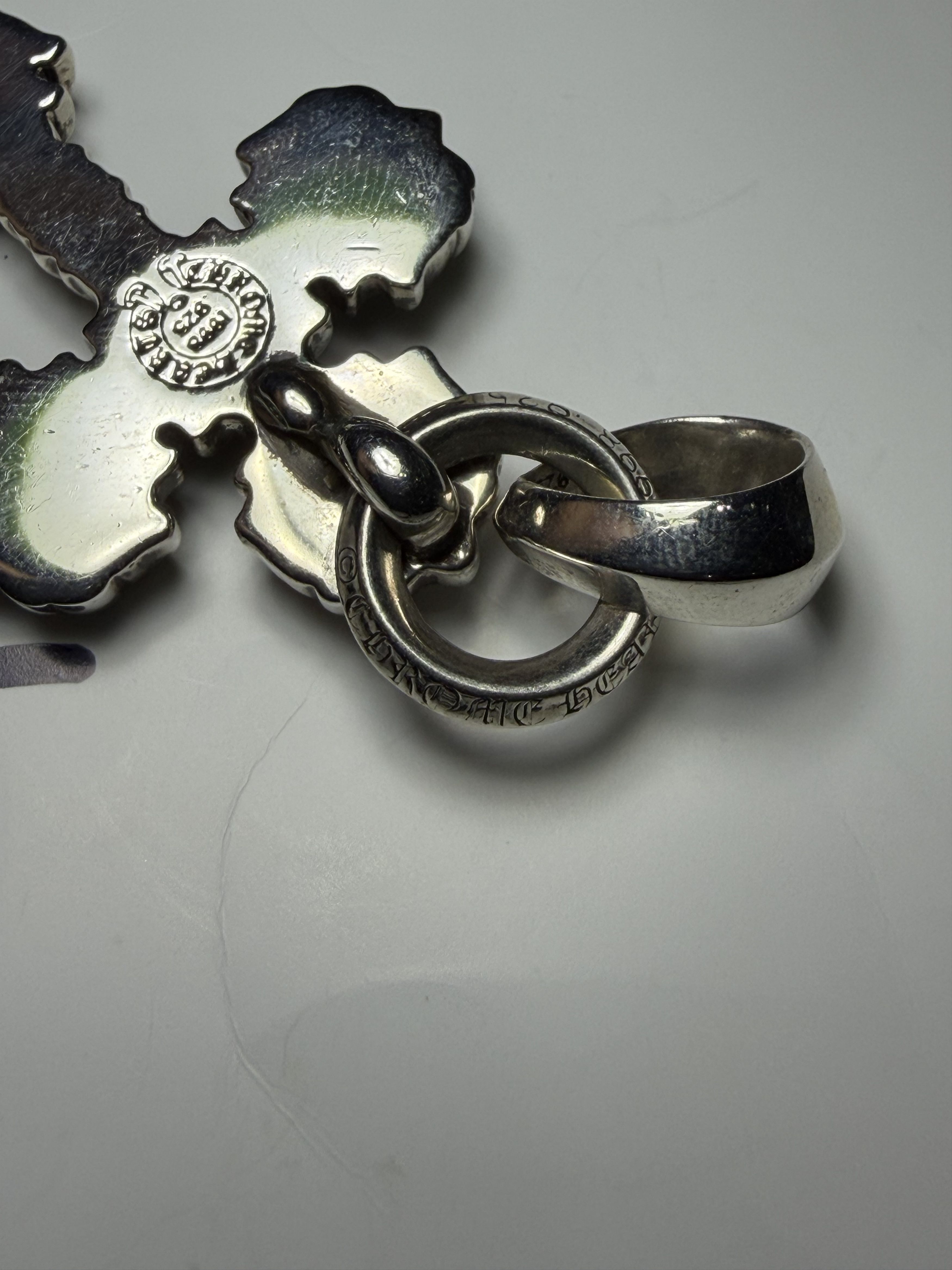 Chrome Hearts Chrome hearts Filigree Cross with bale xs Size ONE SIZE - 18 Thumbnail