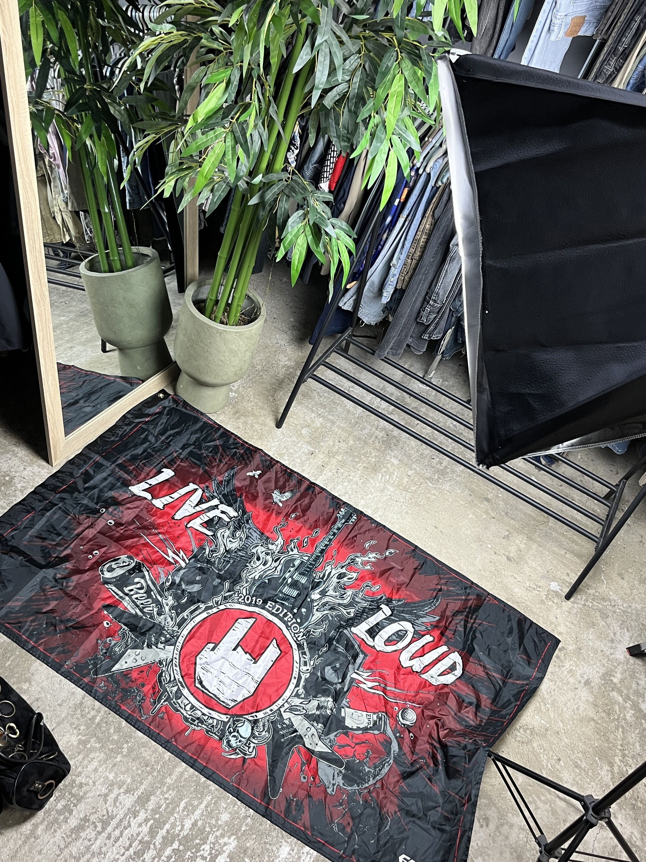 Vintage 2019 EMP LIVE LOUD ROCK BANNER - № 4509 Size ONE SIZE - 3 Thumbnail
