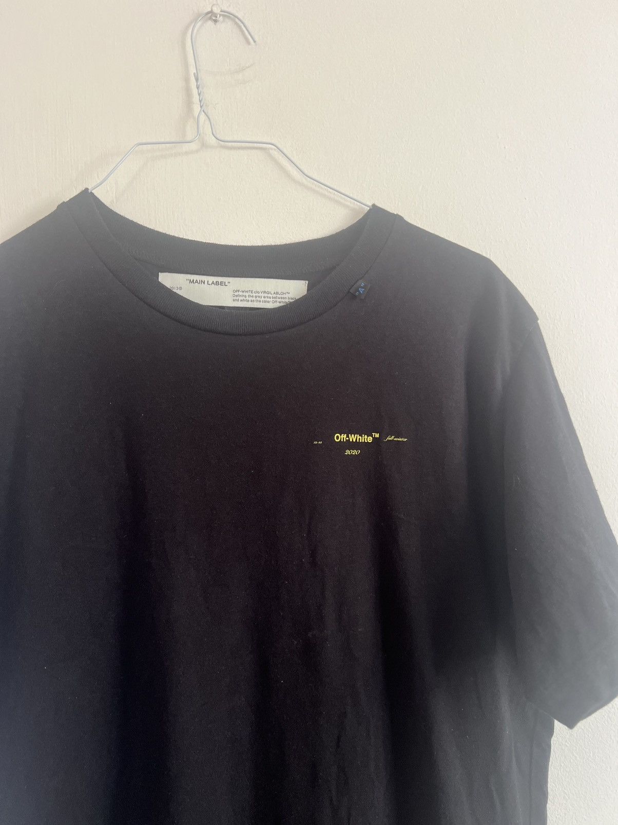 Off-White × Virgil Abloh Off white stencil TEE Size US M / EU 48-50 / 2 - 5 Thumbnail
