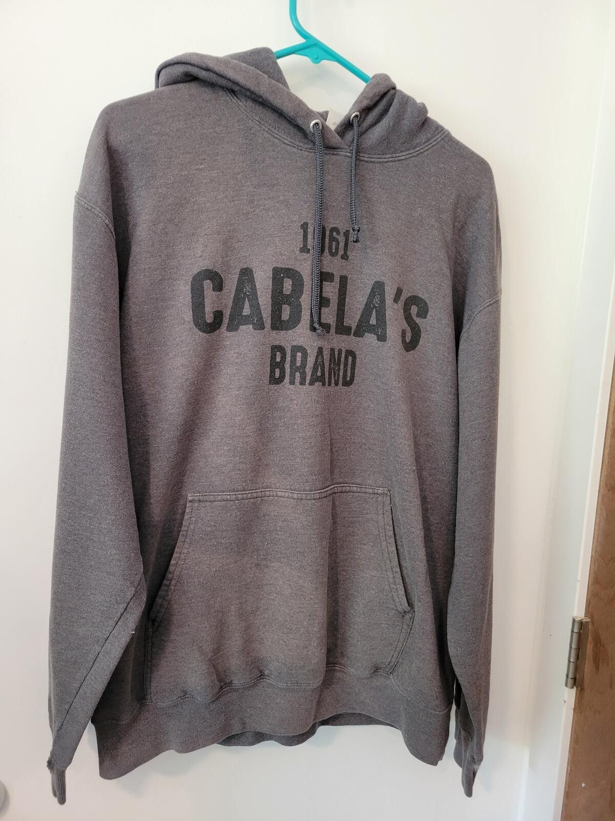 Cabelas Cabela's Gray Hoodie Sweatshirt Large Size US L / EU 52-54 / 3 - 1 Thumbnail