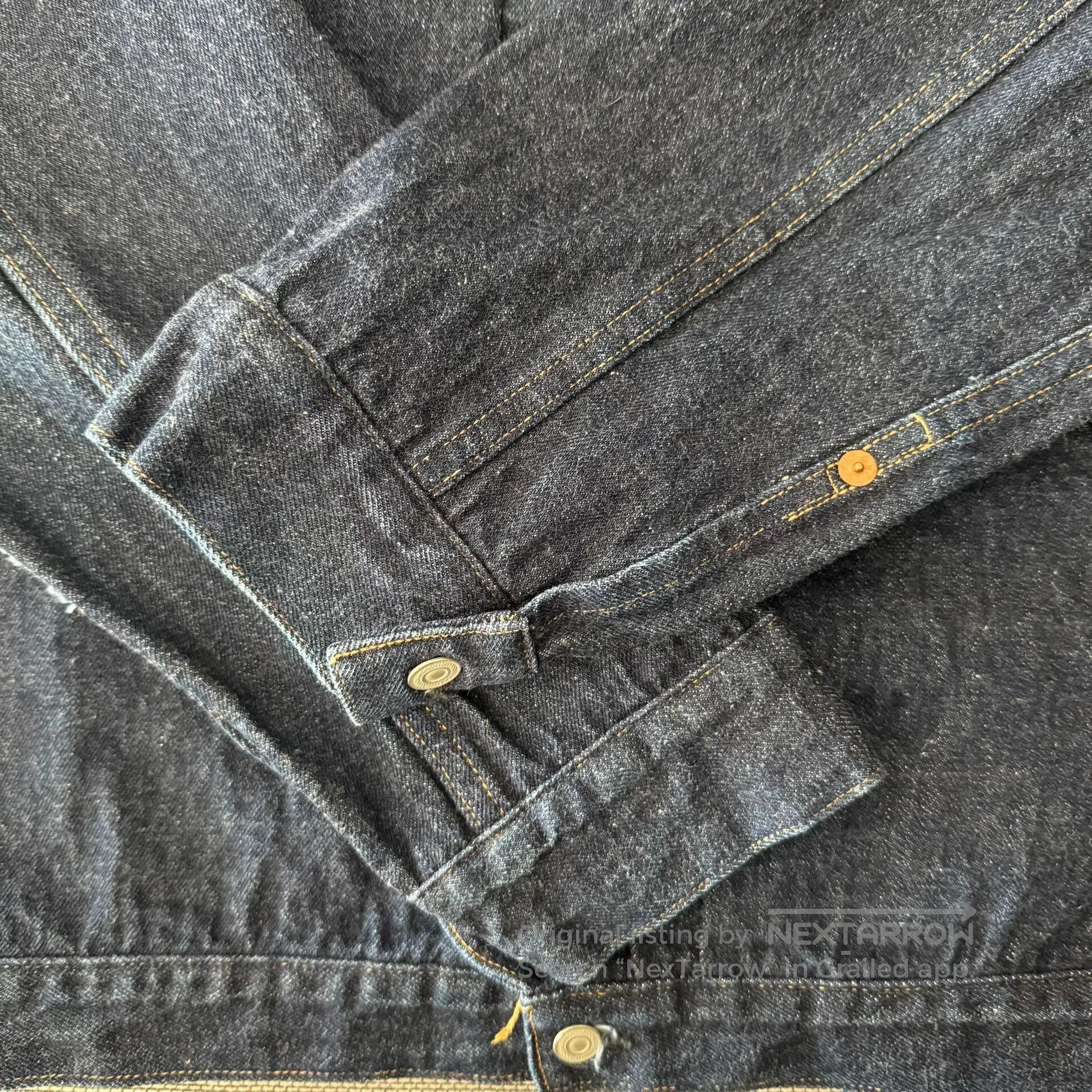 Warehouse Warehouse 2001xx Natural Dye Denim Jacket. Size US XS / EU 42 / 0 - 5 Thumbnail
