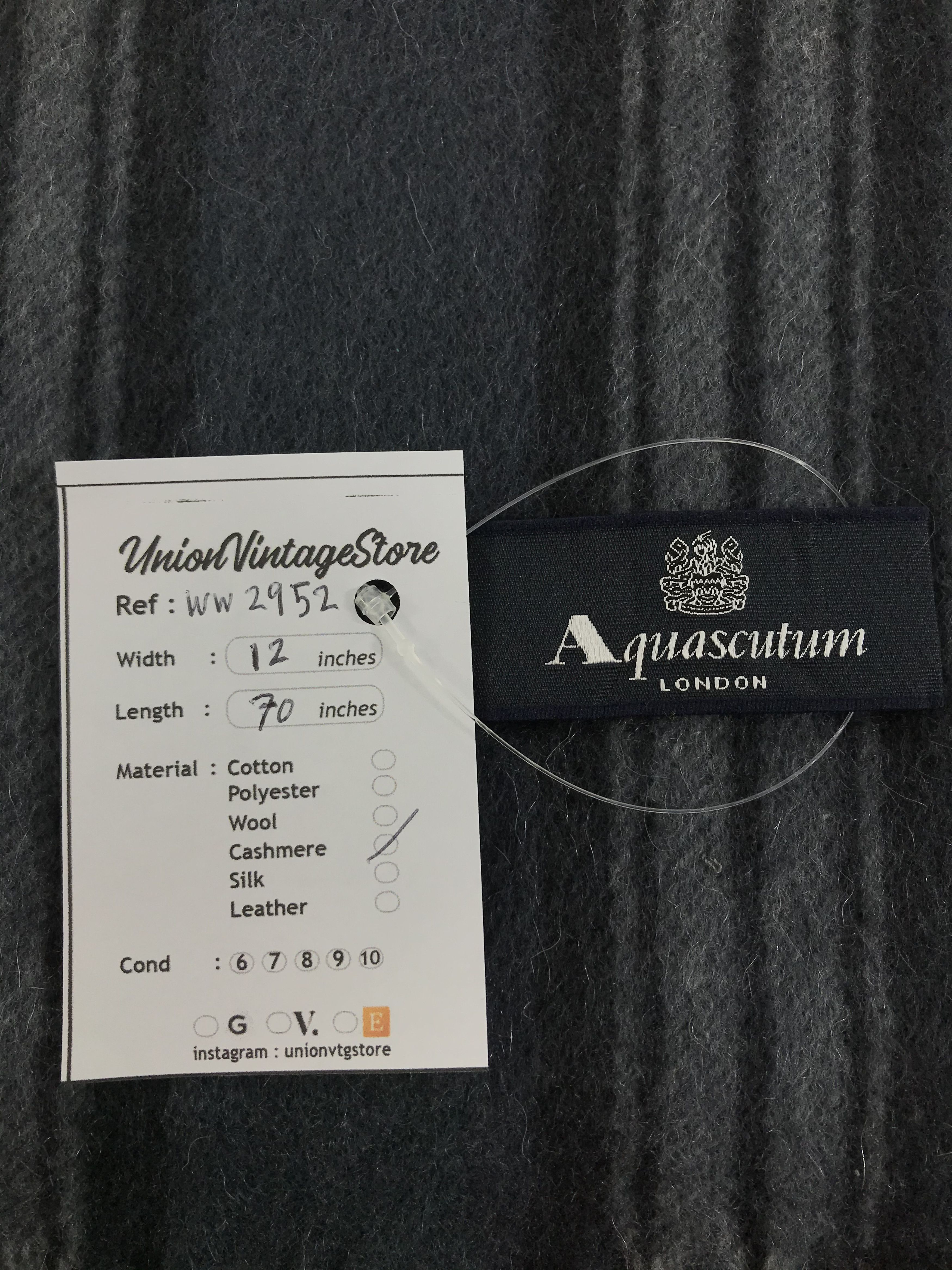 Aquascutum Aquascutum Scarf / Muffler / Neckwear - WW2952 Size ONE SIZE - 4 Thumbnail
