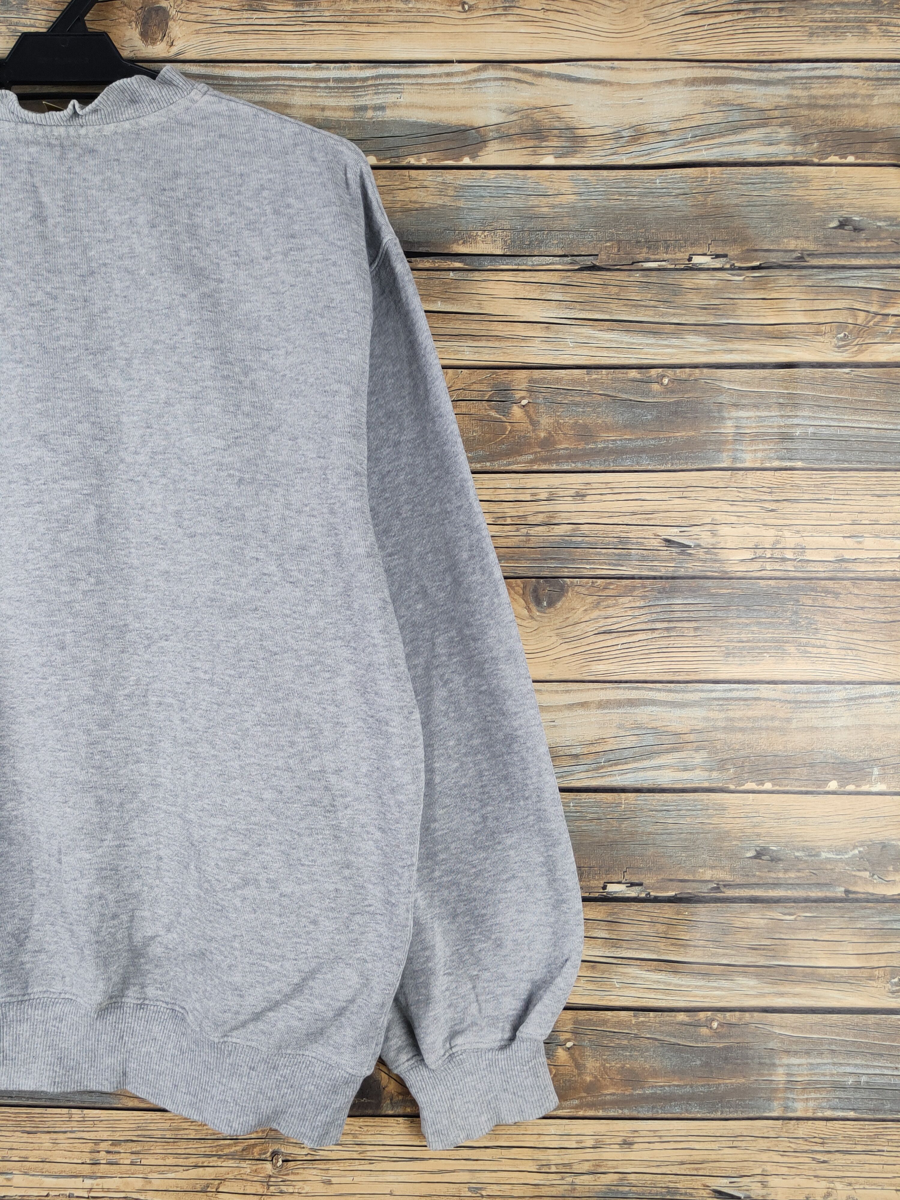 Quicksilver DL Quicksilver vintage Gray Sweatshirts #1125 Size US L / EU 52-54 / 3 - 11 Thumbnail