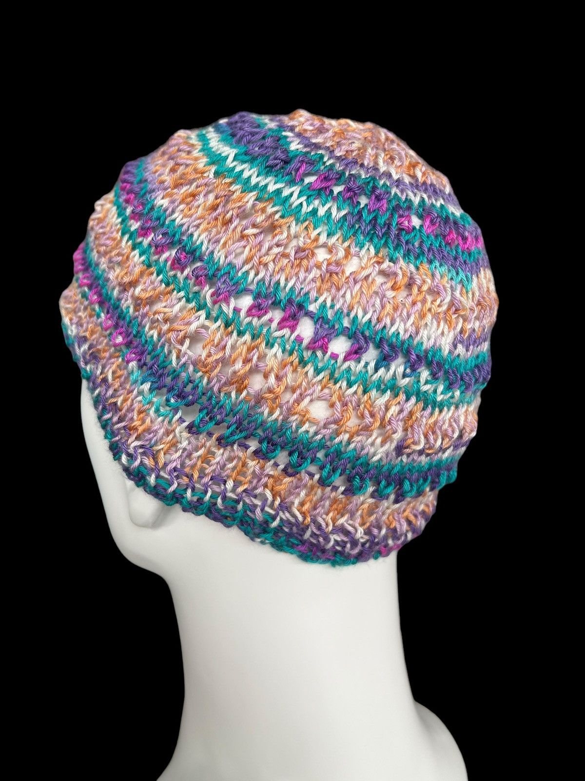 Japanese Brand × Kapital × Vintage Ceochet Knitted Handmade Hippies Style Beanie Hats Size ONE SIZE - 3 Thumbnail