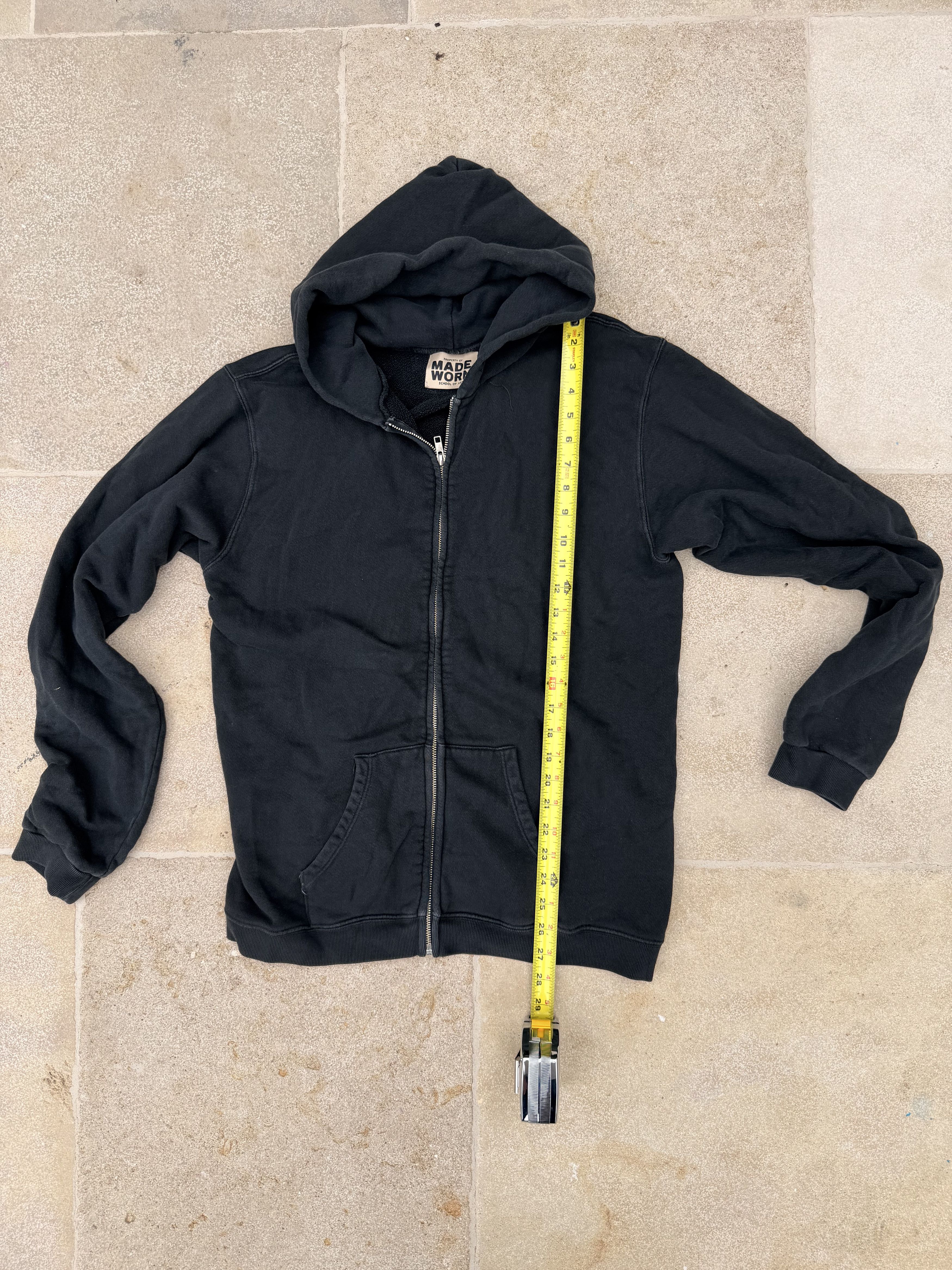 MadeWorn MadeWorn Black Zip Hoodie Size US L / EU 52-54 / 3 - 2 Thumbnail